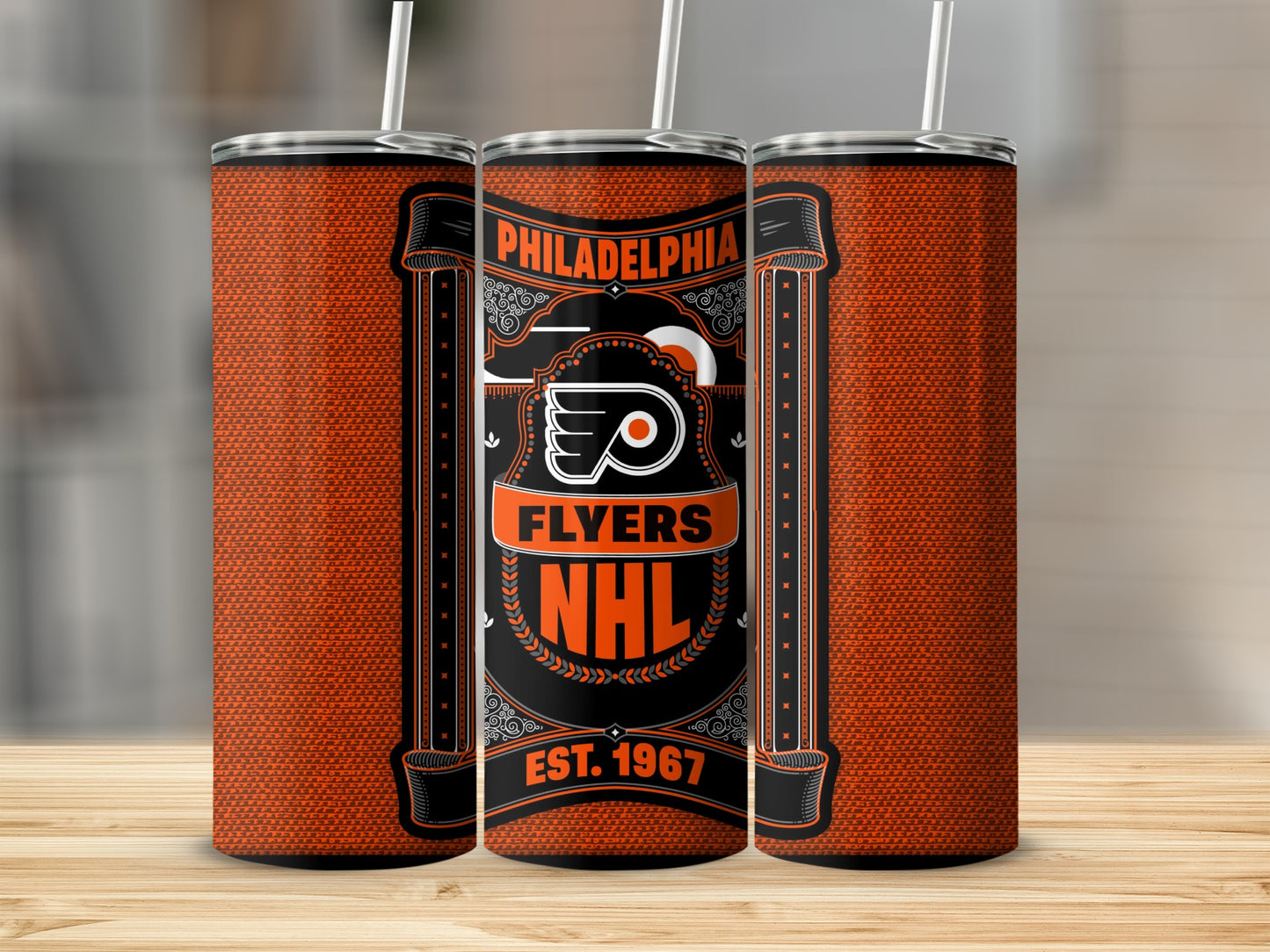 Philadelphia Flyers NHL Vintage Established 1967 Tumbler