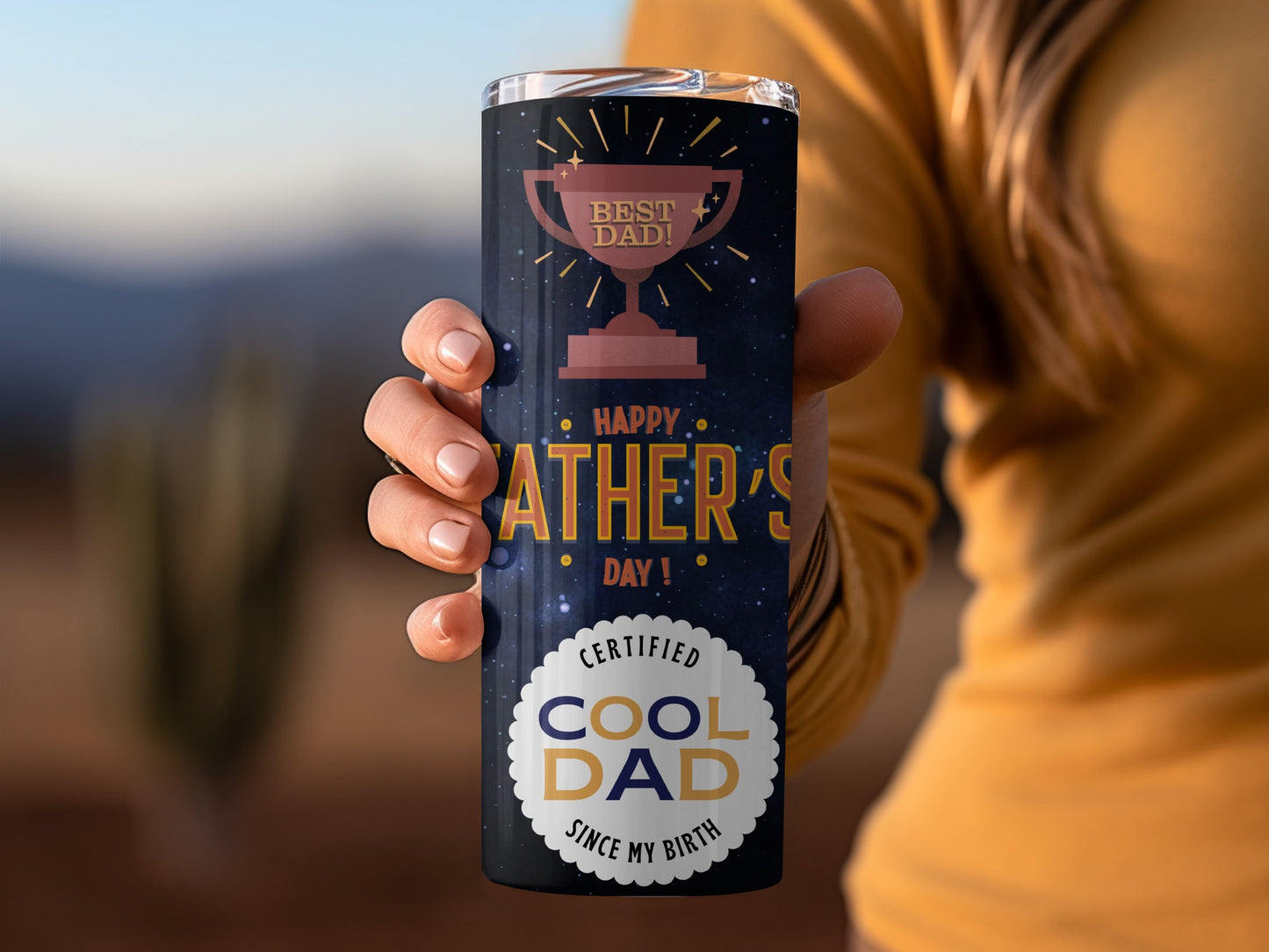 Best Dad Happy Father's Day Certified Cool Dad Tumbler