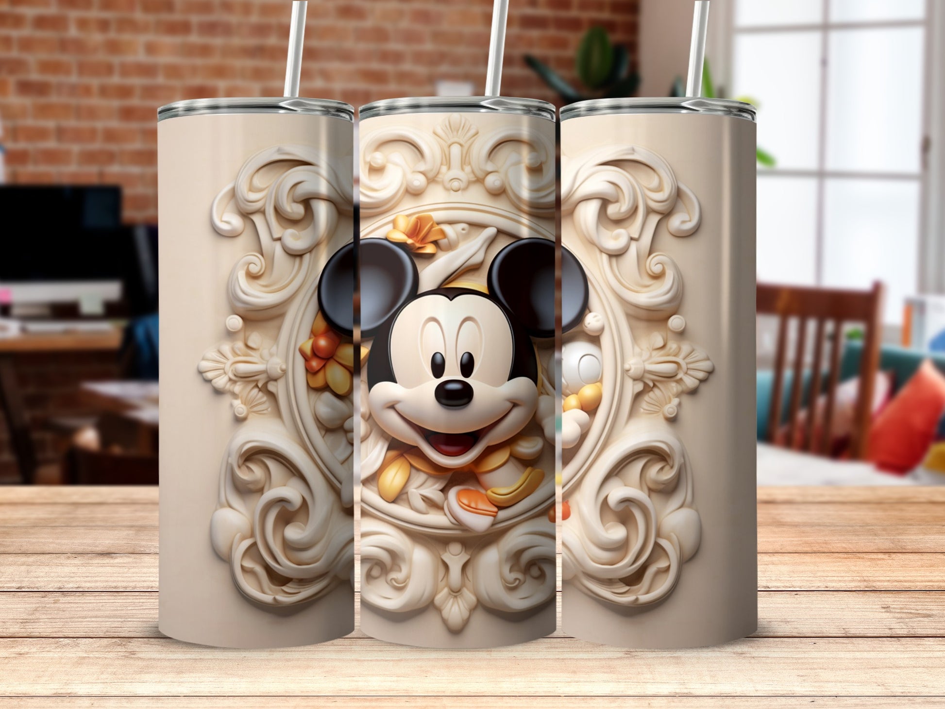 Charming Cartoon Character Engraved Tumbler Product