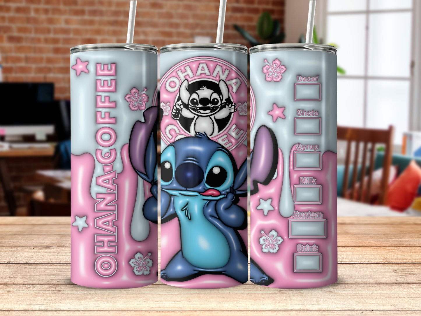 Ohana Coffee Custom Order Tumbler Product