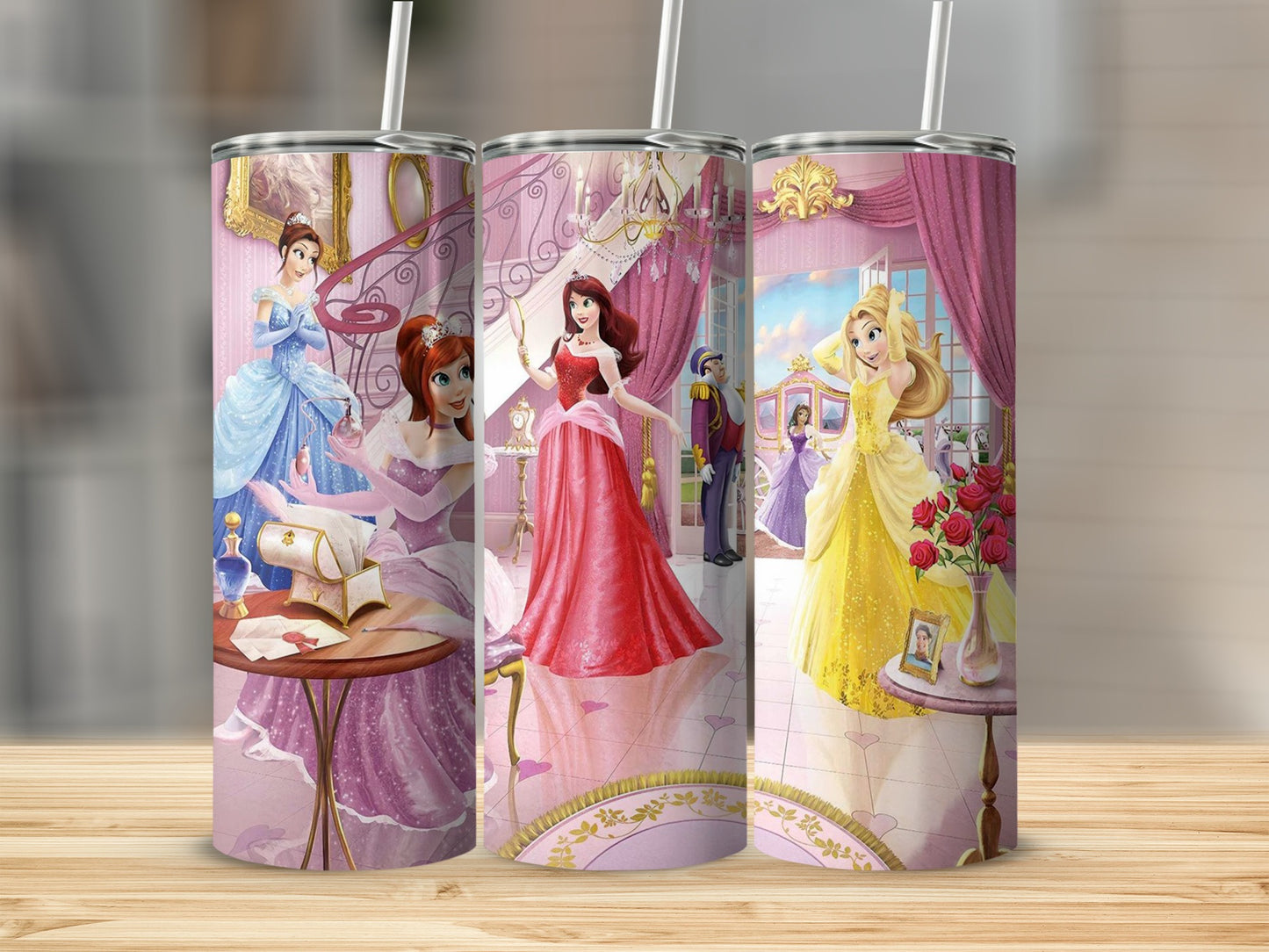 Fairy Tale Princess Stainless Steel Tumbler 20oz