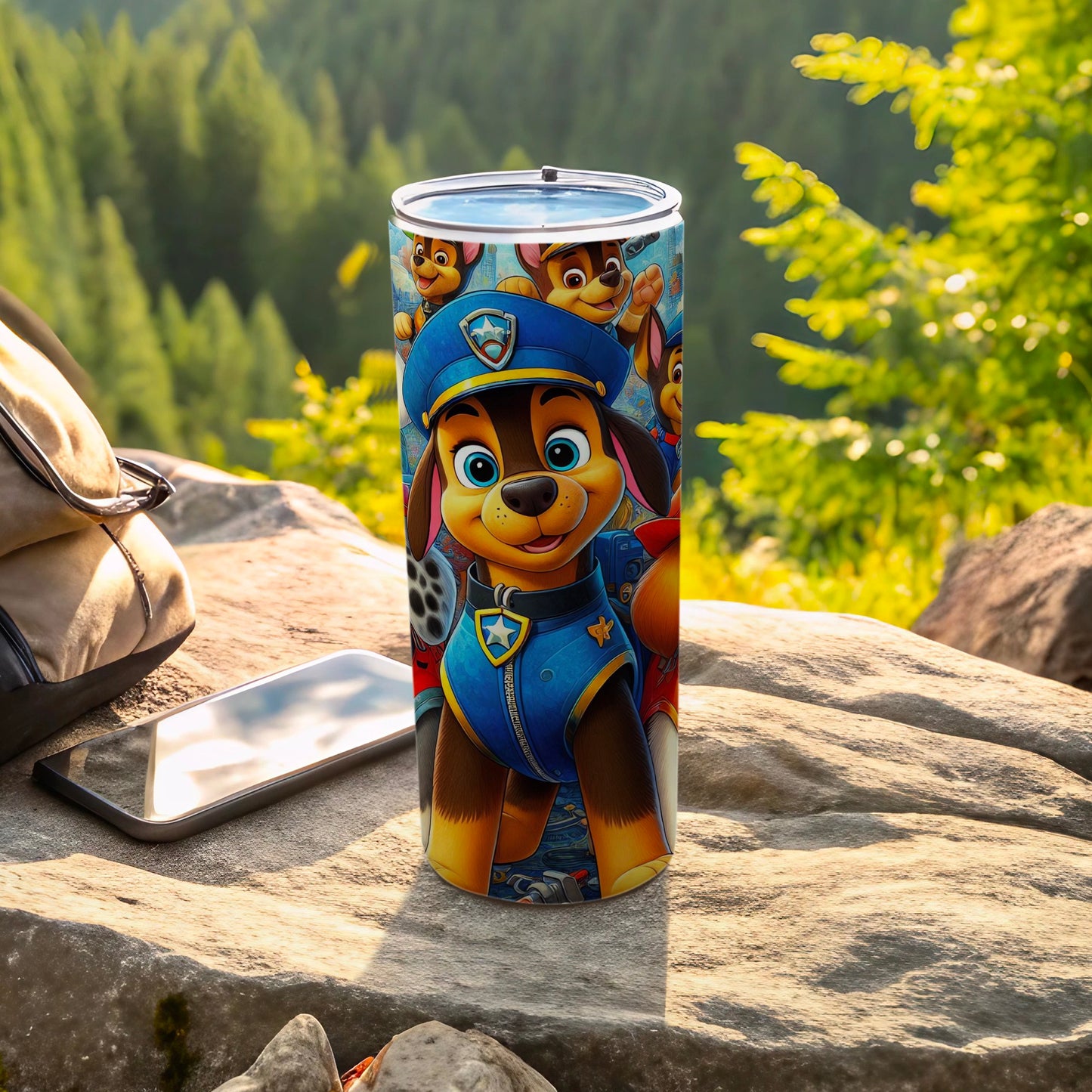 Paw Patrol Chase Tumbler for Outdoor Adventures