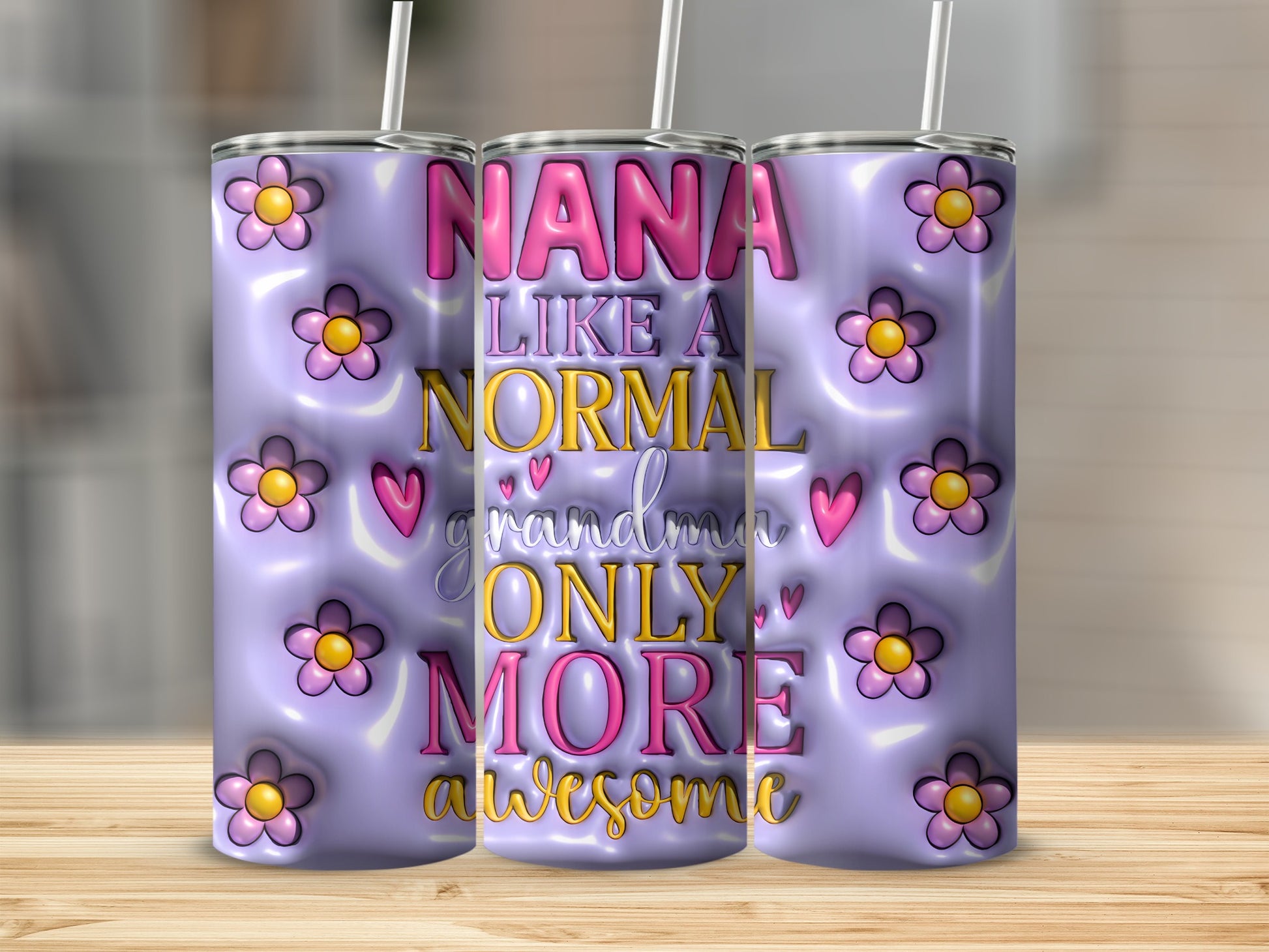 NANA LIKE A NORMAL grandma ONLY MORE awesome tumbler product type