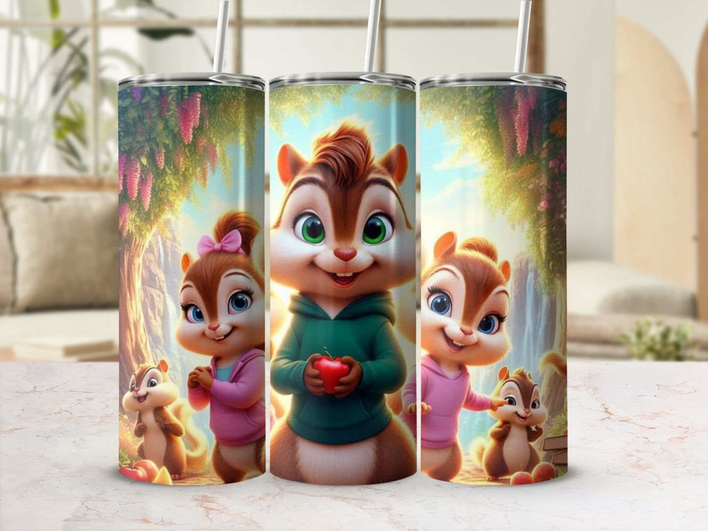 Adorable Chipmunk Cartoon Characters on Tumbler