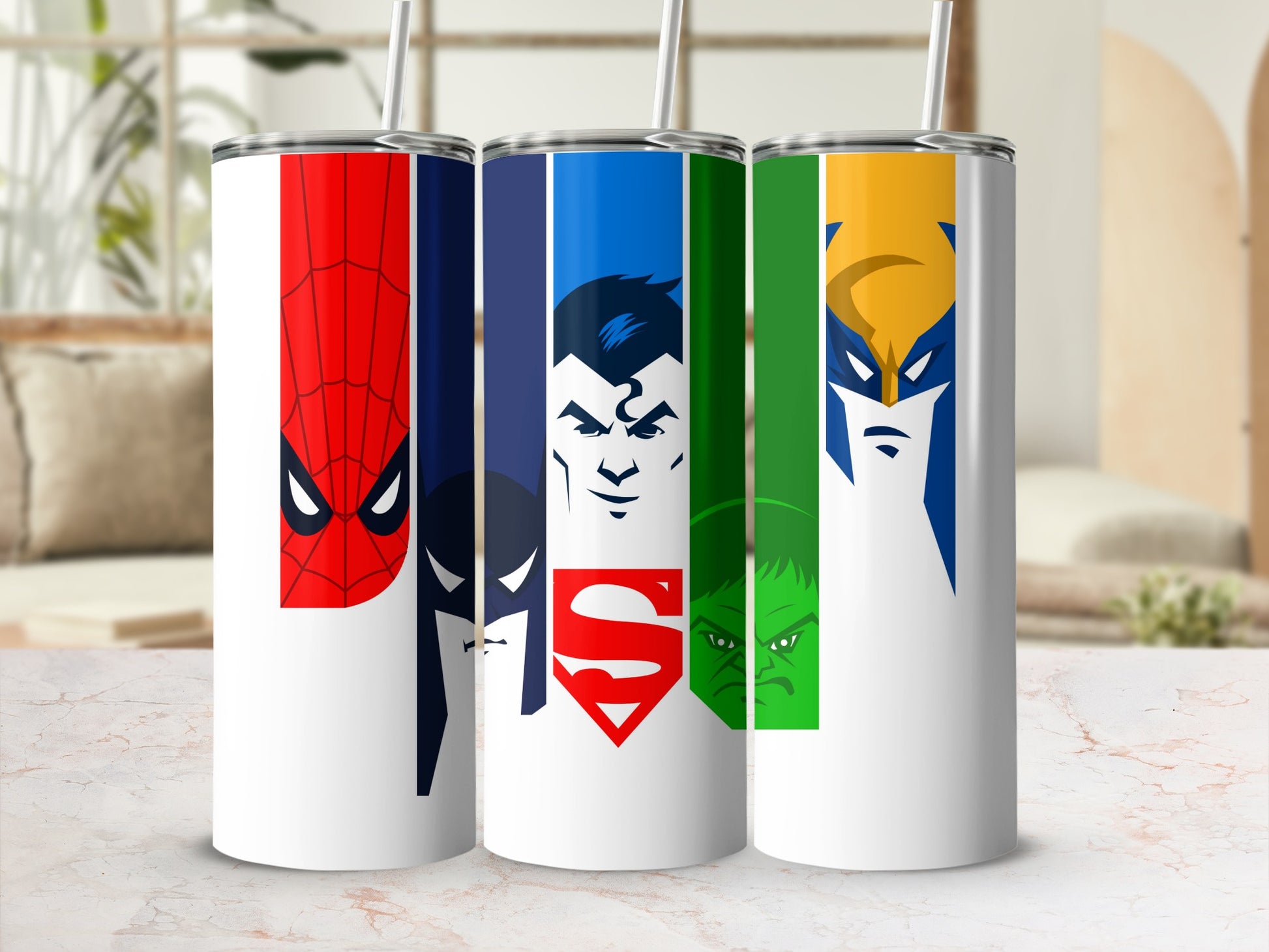 Superhero Character Design Collection Tumbler product type