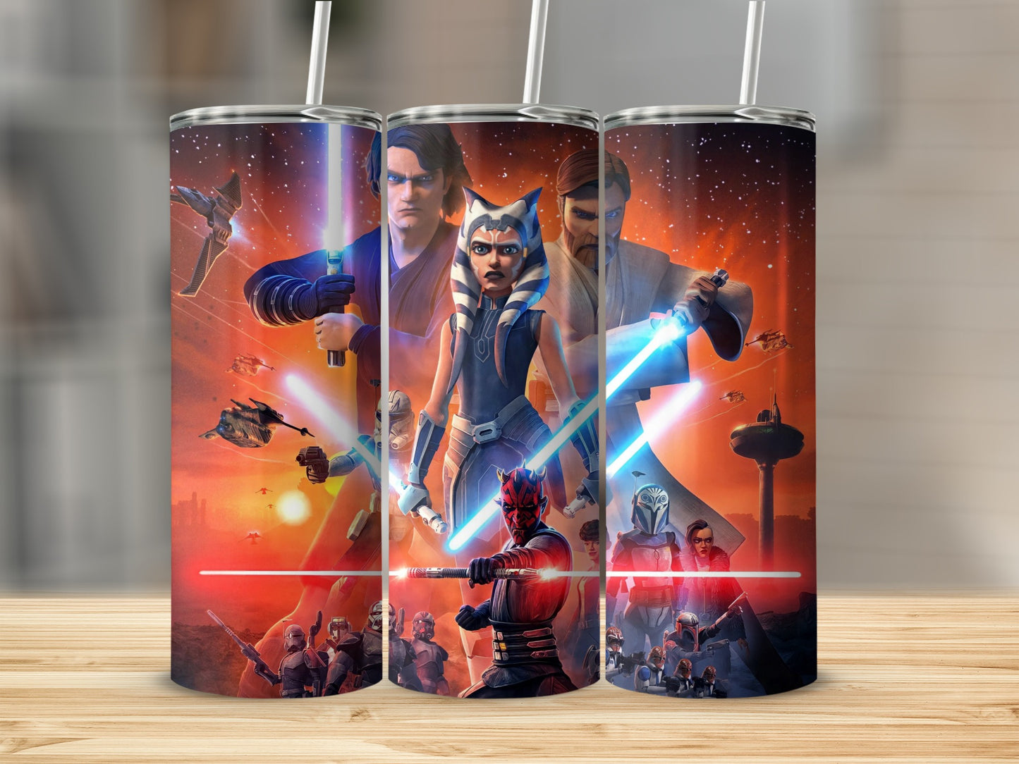 Ahsoka Anakin Obi-Wan Star Wars Clone Wars product type