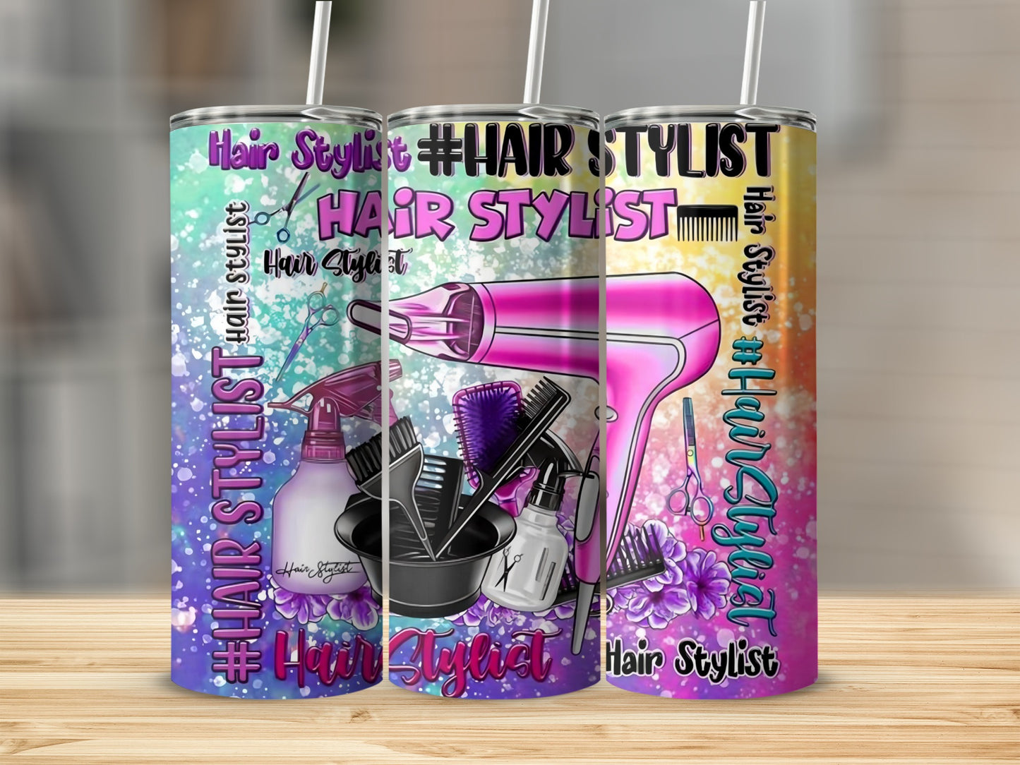 Hair Stylist Design Insulated Tumbler for Everyday Use