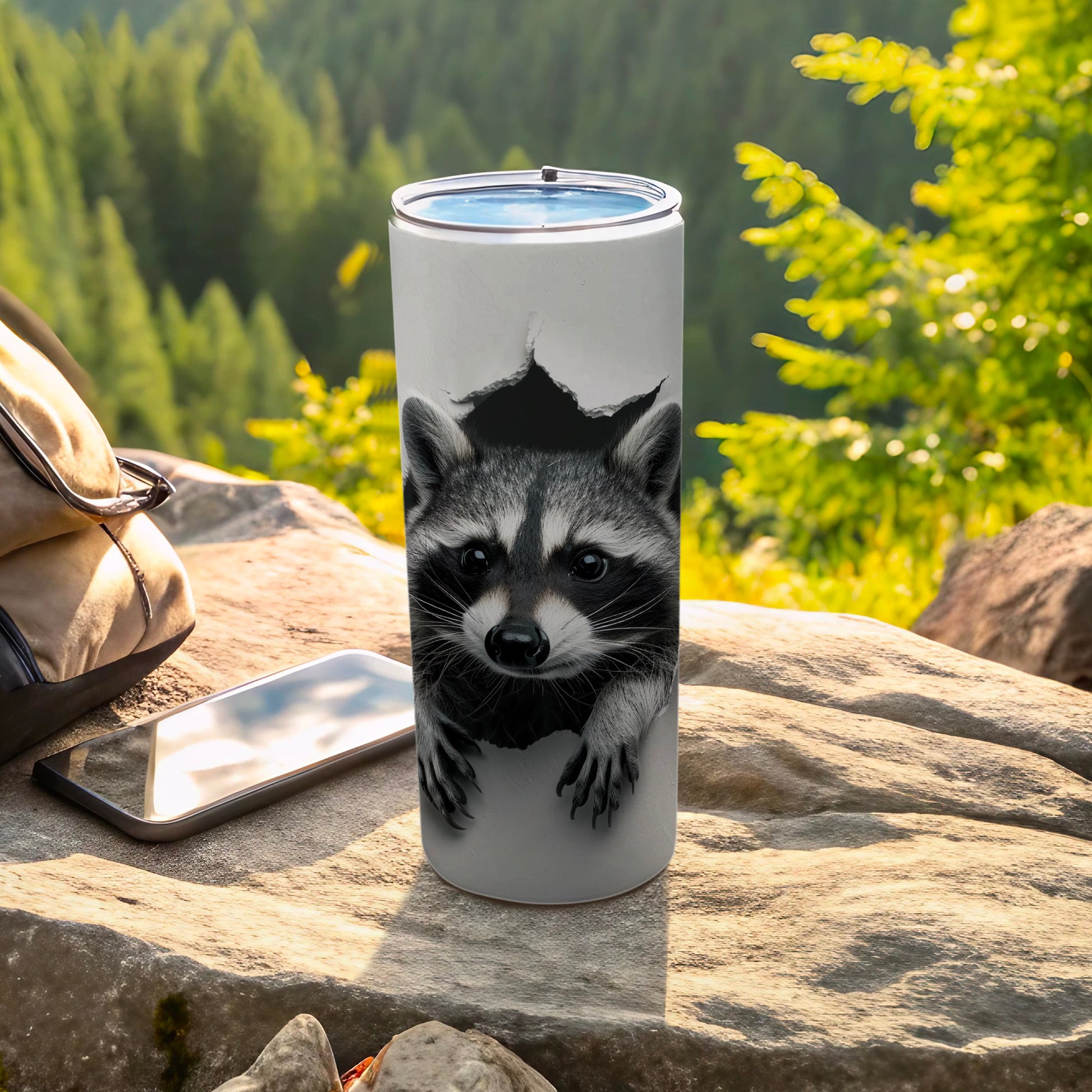 Raccoon Wildlife Design Animal Beverage Tumbler product type
Raccoon
Animal
Wildlife
Tumbler
Beverage
Drinkware
Insulated
CoffeeCup
WaterBottle
OutdoorGear
NatureLover
CuteRaccoon
UniqueDesign
GiftIdea
TravelMug
AdventureTime
ForestAnimal
WoodlandCreature
FunnyAnimal
Product