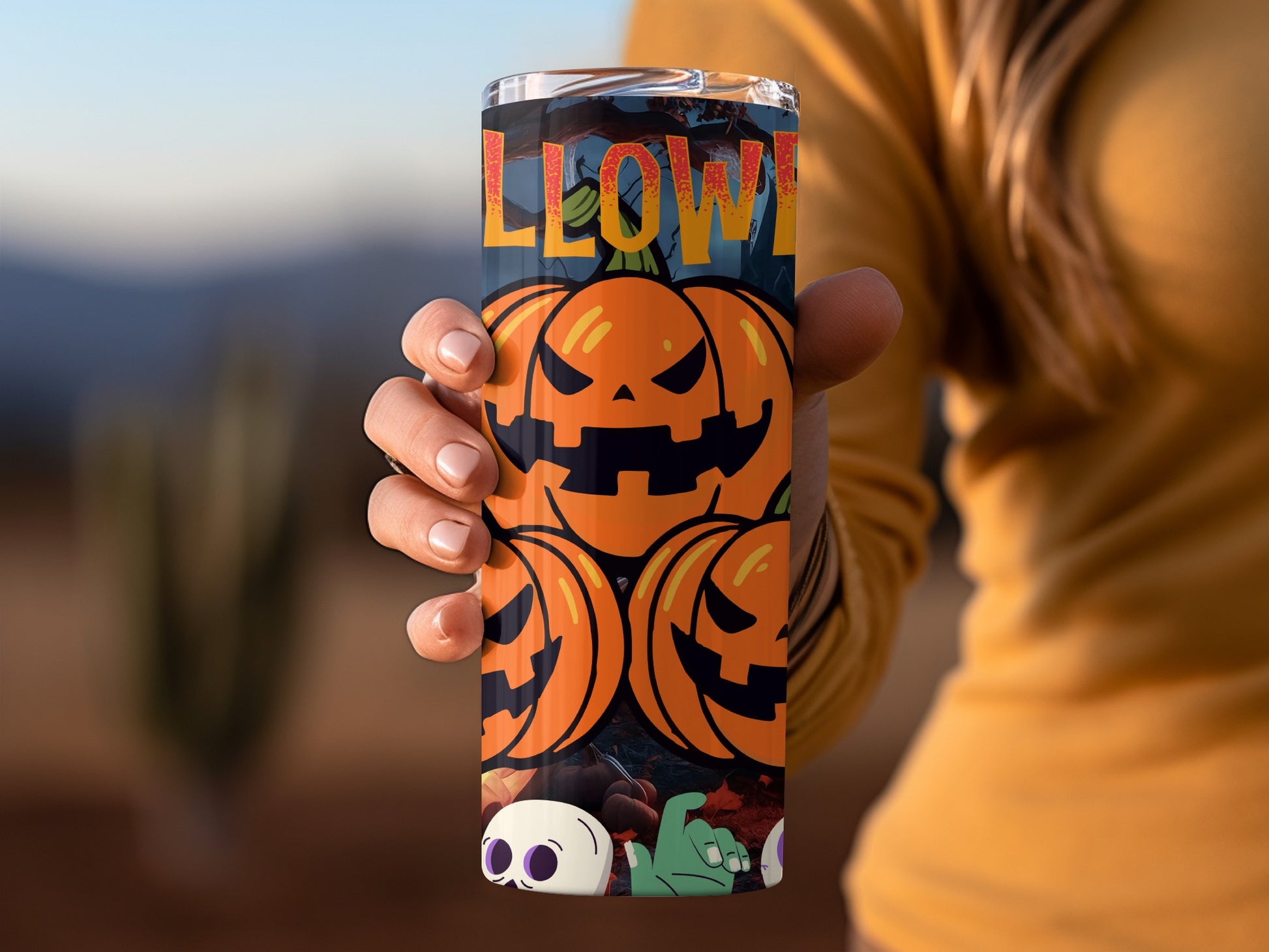 Halloween Jack O'Lanterns Insulated Tumbler