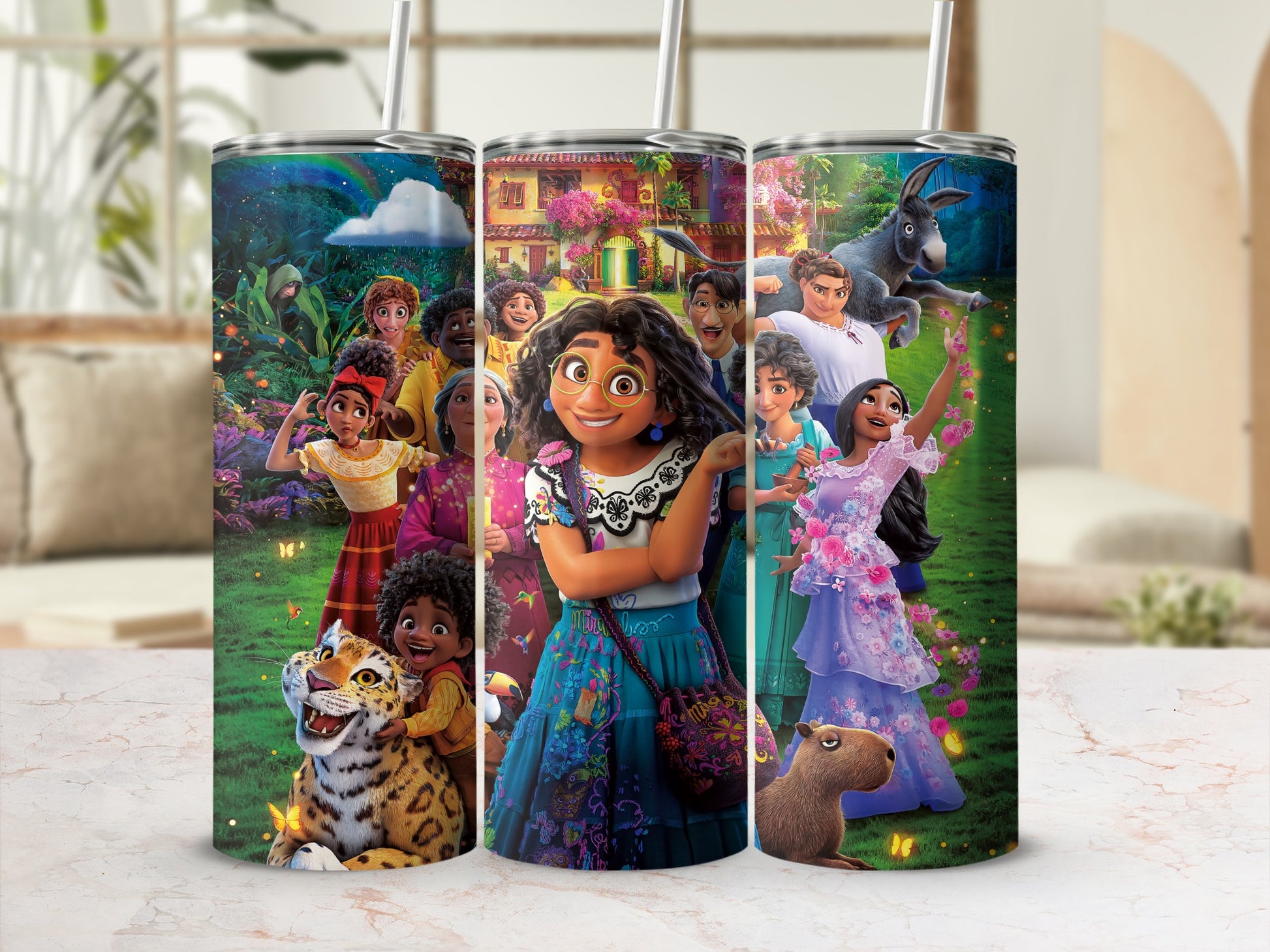 Family Celebration Design Travel Tumbler