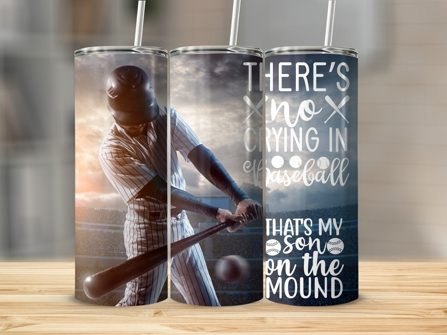 There's No Crying in Baseball Tumbler Cup