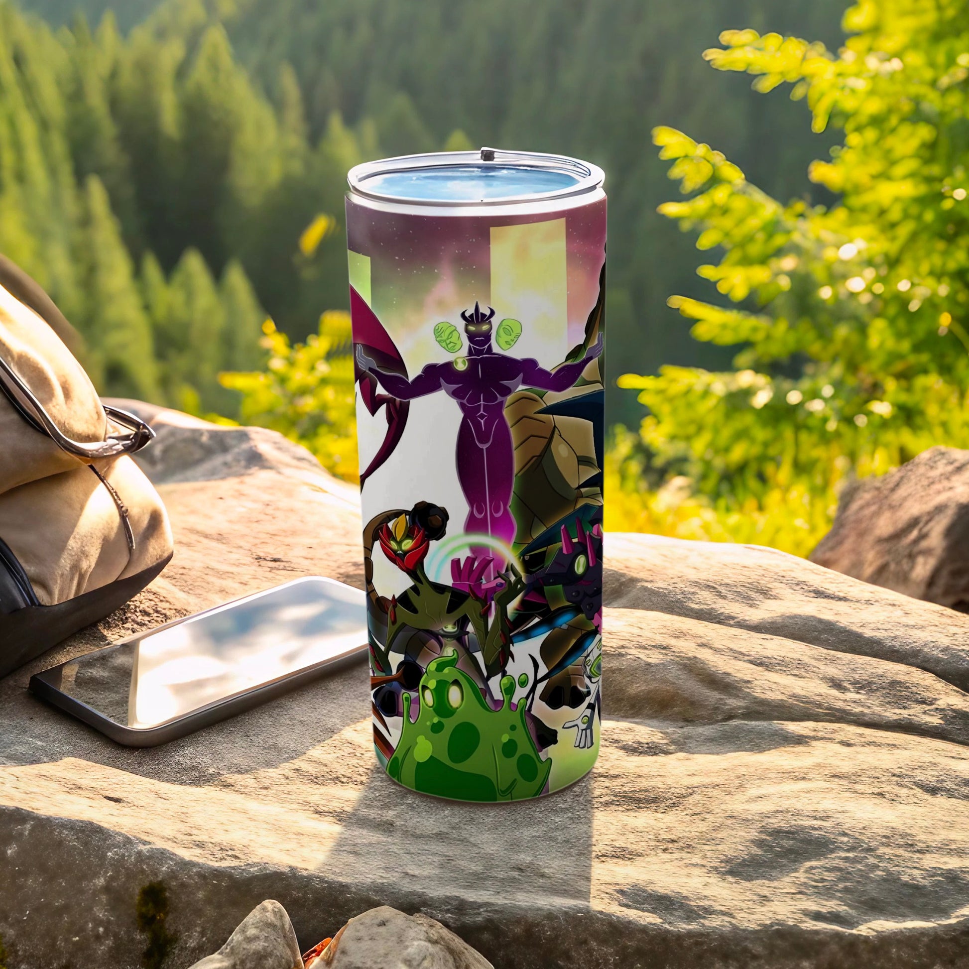 Futuristic Warriors and Villains Insulated Tumbler