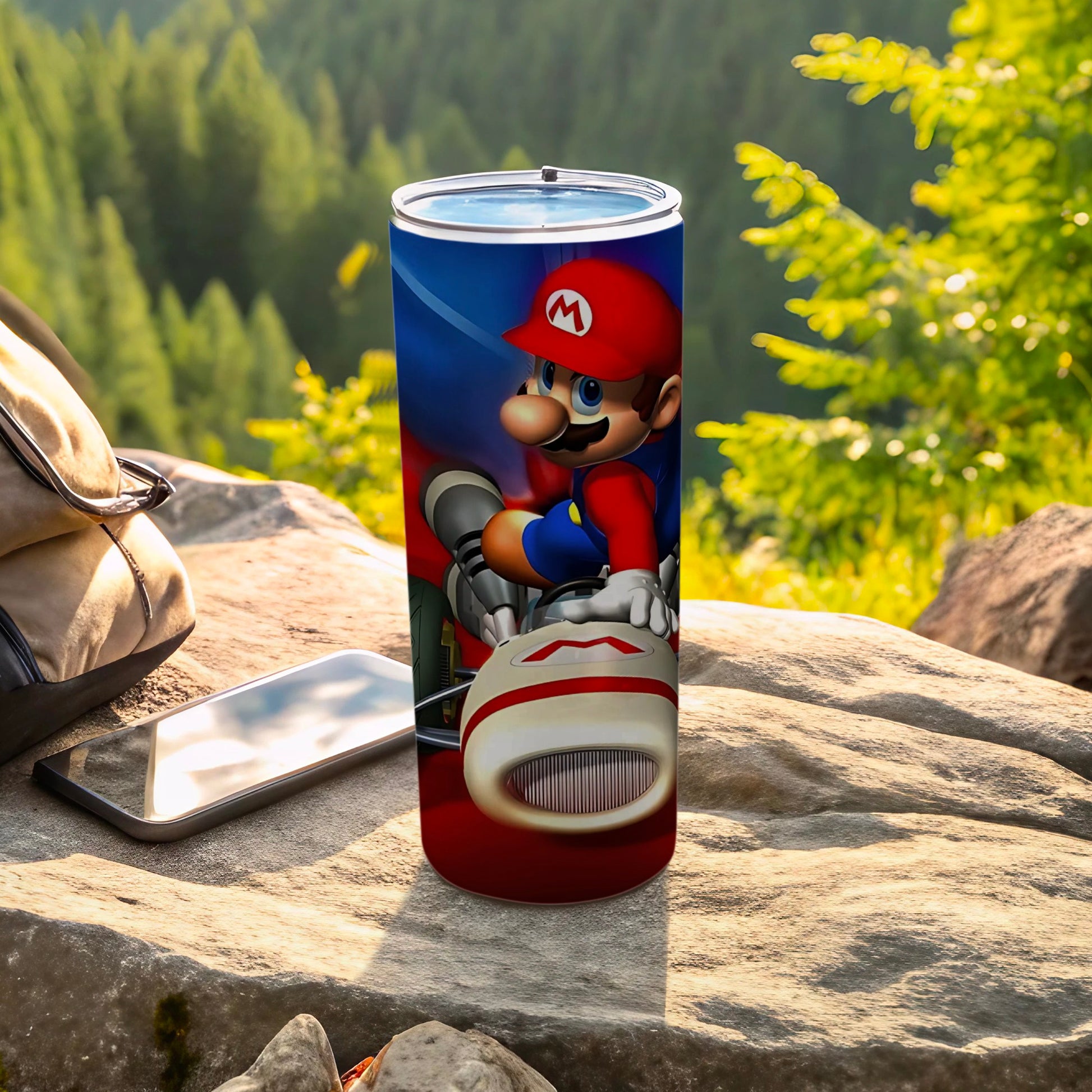 Mario Gaming Character Themed Insulated Tumbler
