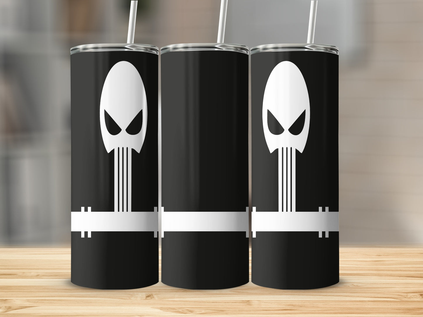 Punisher Design Image Tumblers