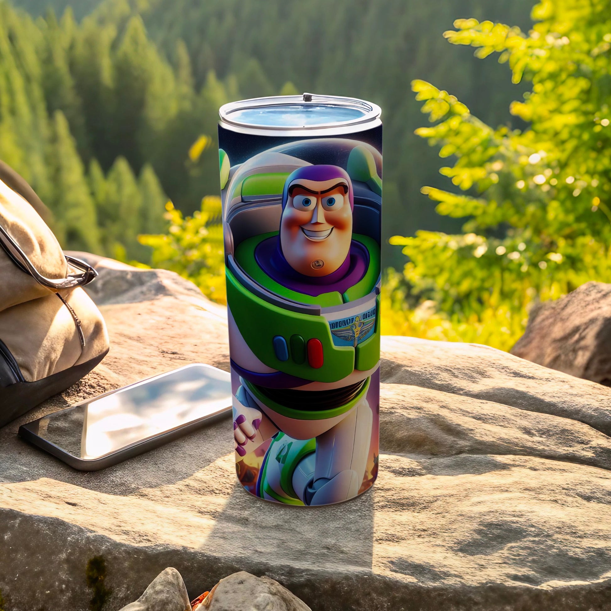 Buzz Lightyear Adventure Tumbler for Outdoor Enthusiasts
