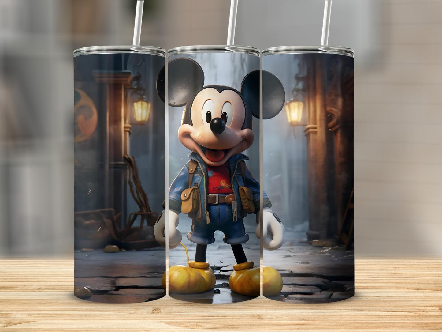 Adorable Character Design Stainless Steel Tumbler