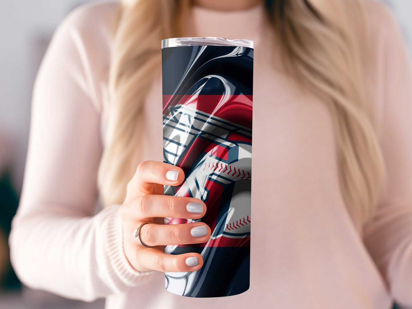Baseball Logo Abstract Modern Art Design Tumblers
