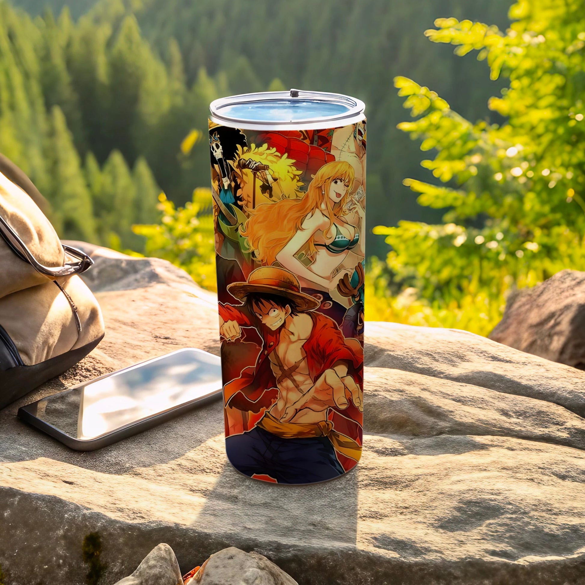 Colorful Anime Character Stainless Steel Tumbler
