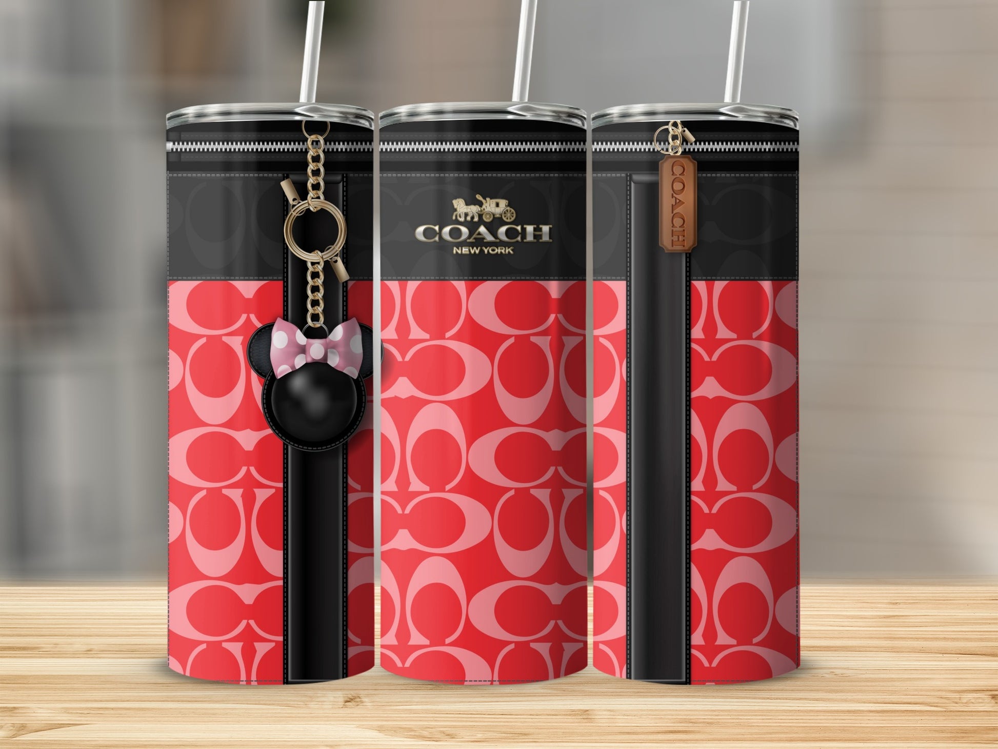 Stylish Coach New York Logo Design Tumbler Flask 상품입니다