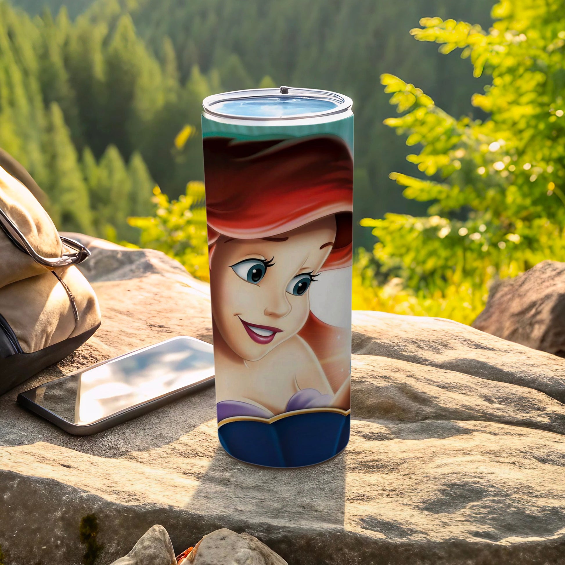 Ariel Inspired Insulated Stainless Steel Tumbler Cup