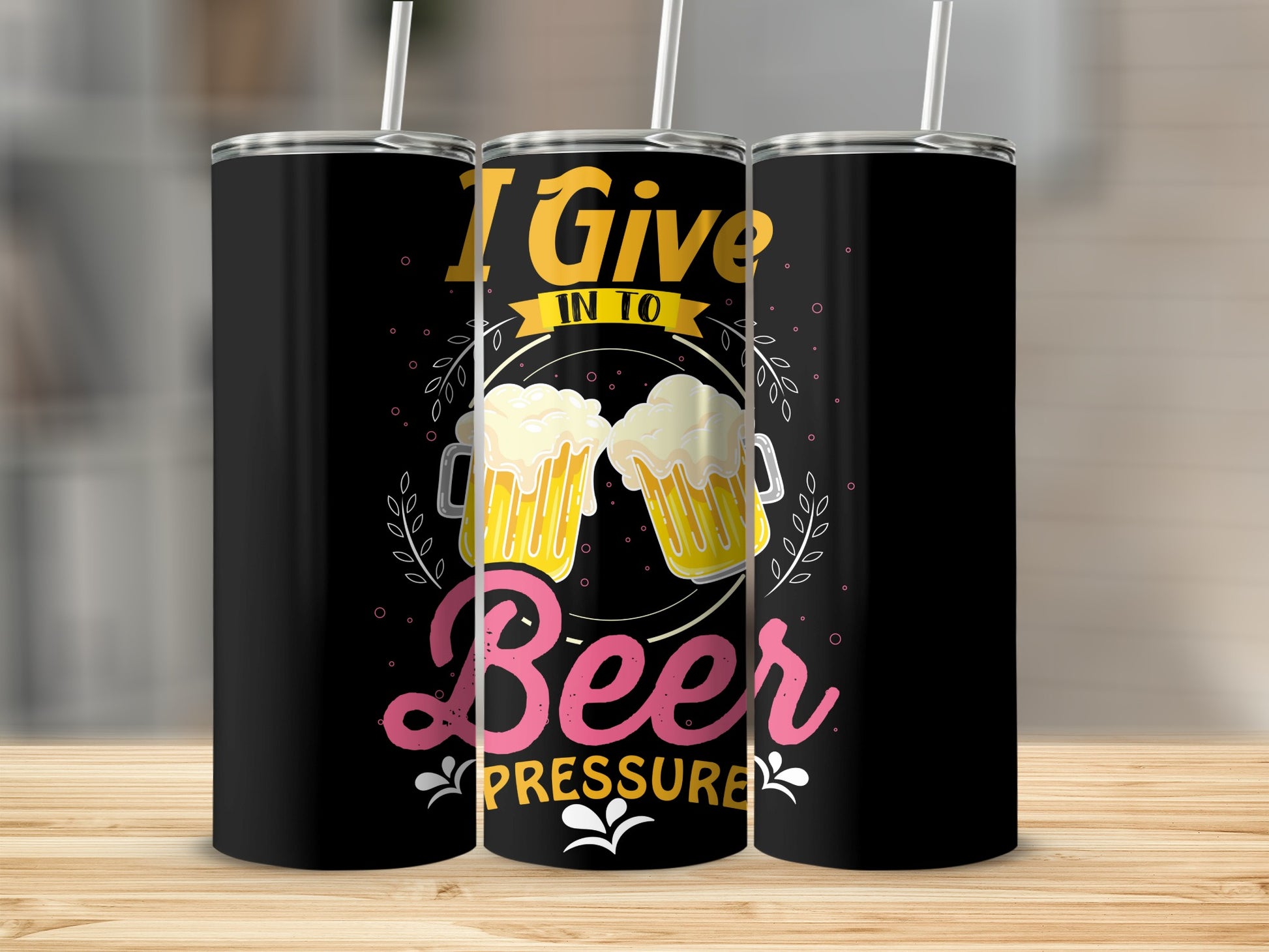 I Give In To Beer Pressure Tumbler Cup product