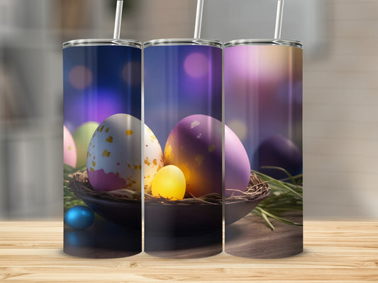 Vibrant Colorful Easter Eggs Nest Design product type