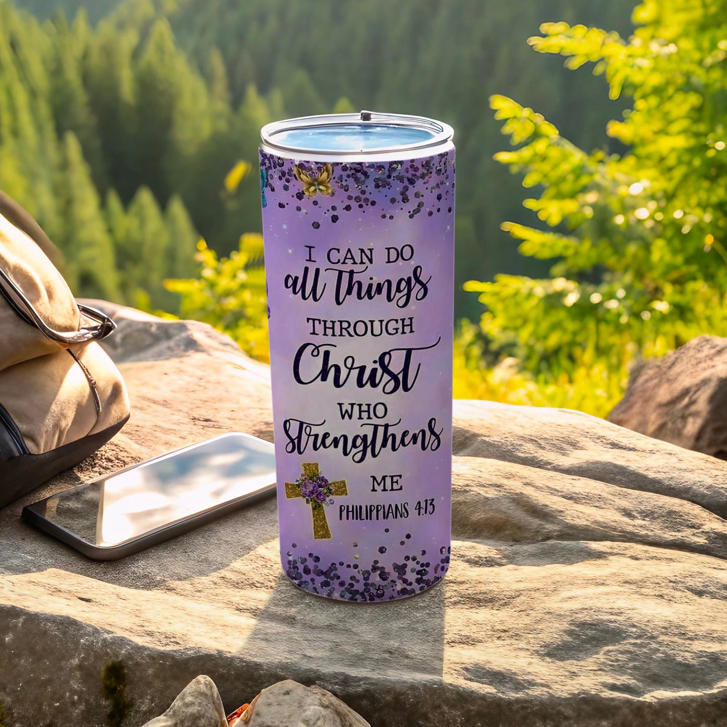 I Can Do All Things Through Christ Tumbler Product