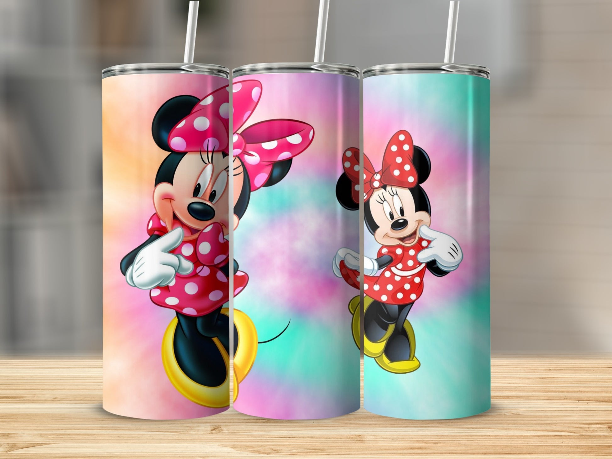 Minnie Mouse Tumbler Vibrant Design Collection