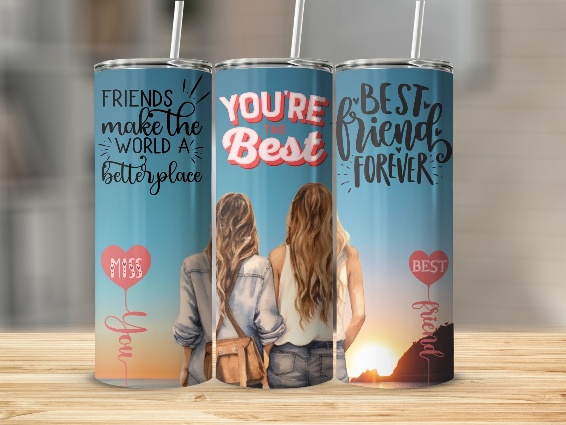 Friends Make The World A Better Place Tumbler