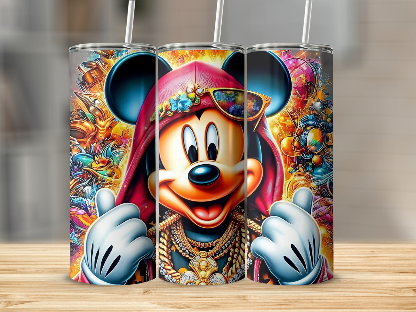 Trendy Anime Character Full Wrap Insulated Tumbler