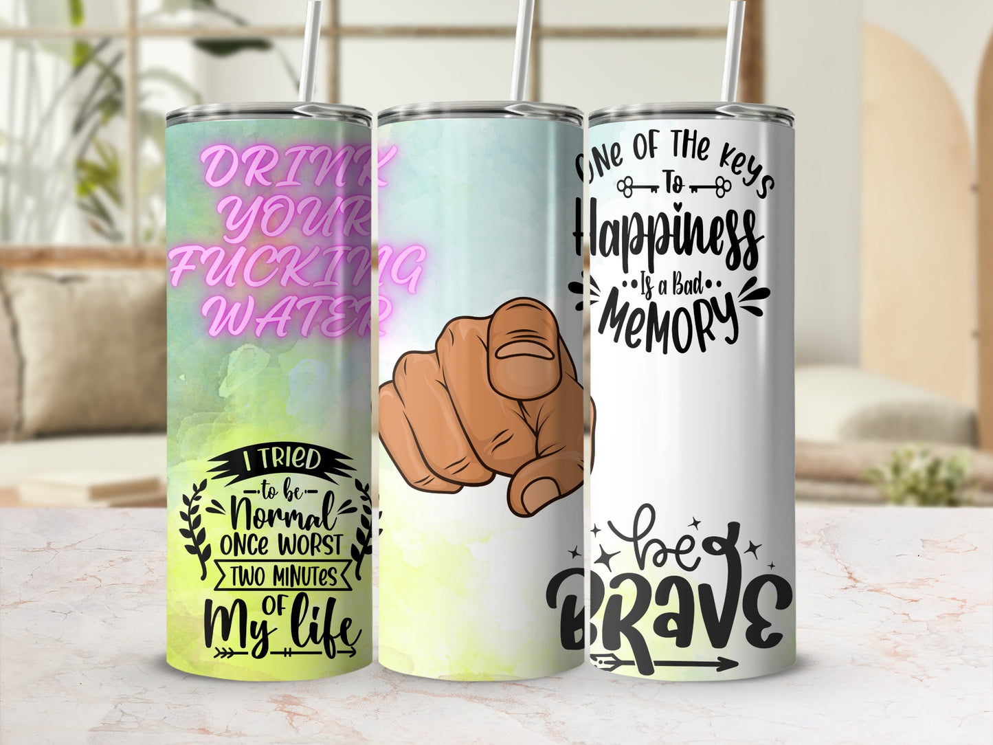 Motivational Quote Tumblers Collection for Daily Inspiration