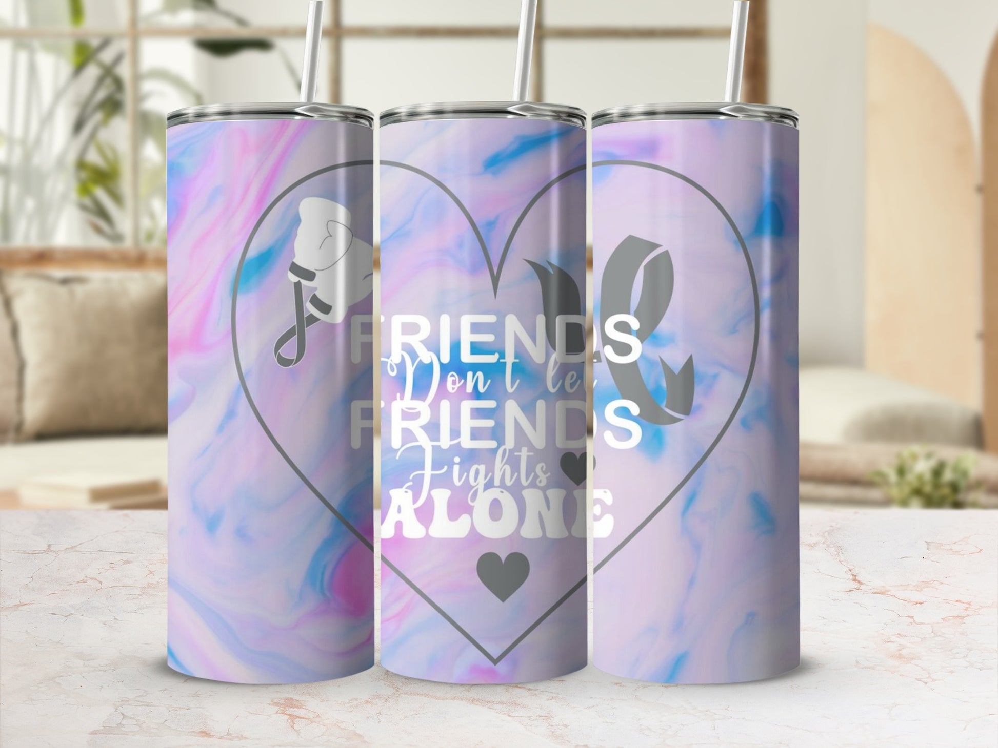 Friends Don't Let Friends Fight Alone Tumbler