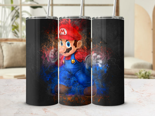 Colorful Cartoon Character Artwork Tumbler Product