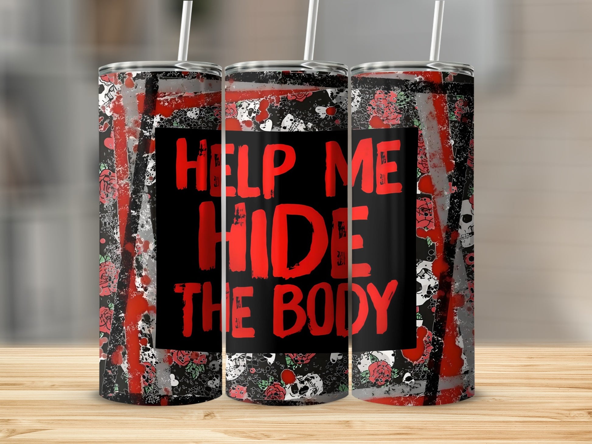 Help Me Hide The Body Insulated Tumbler Cup