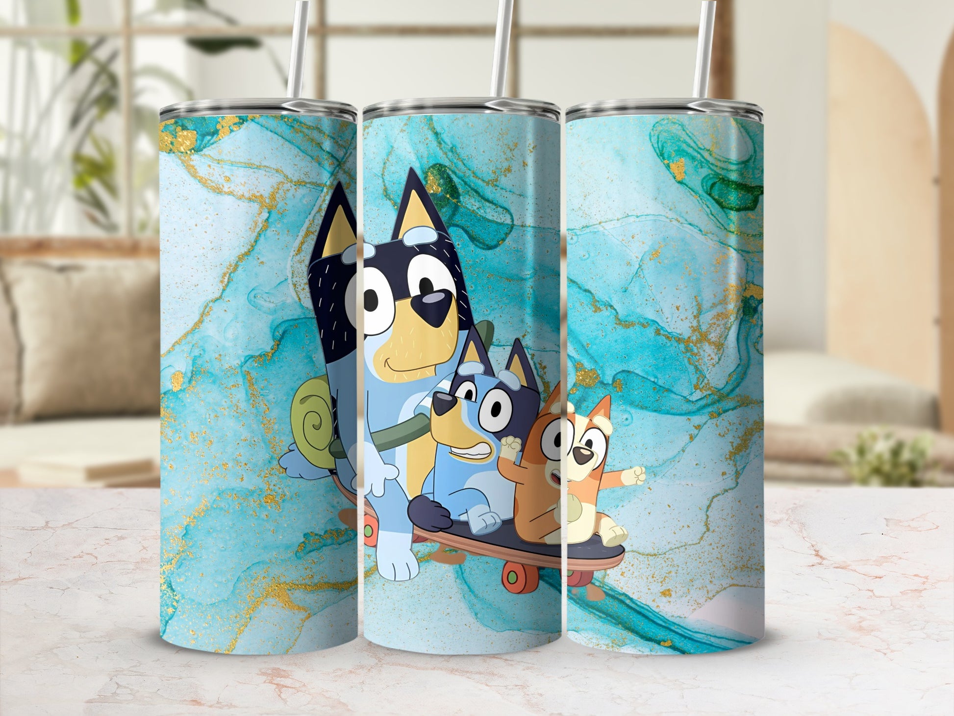Fun Cartoon Characters Insulated Tumbler Cup