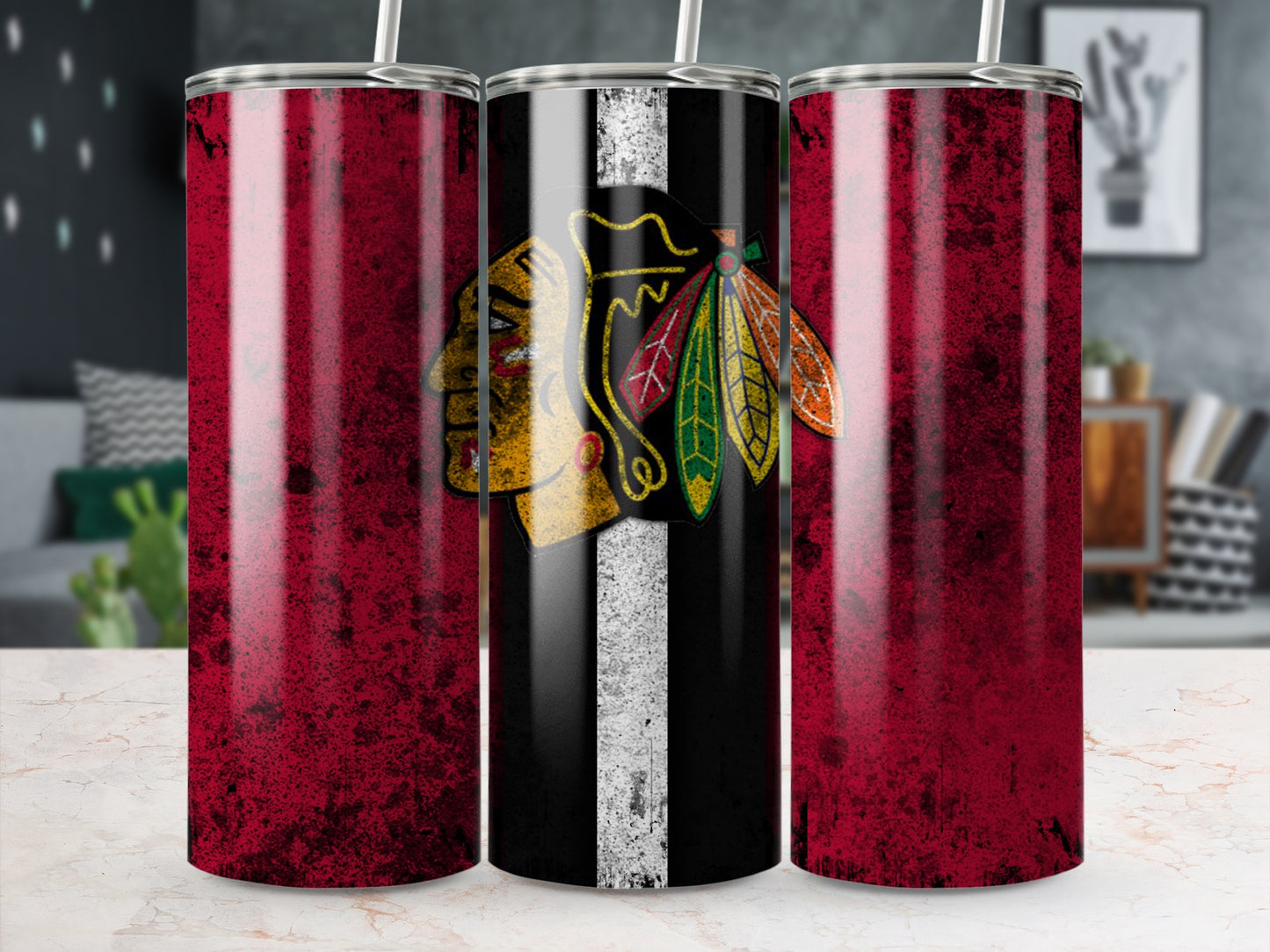 Retro Themed Team Logo Tumbler Perfect for Fans