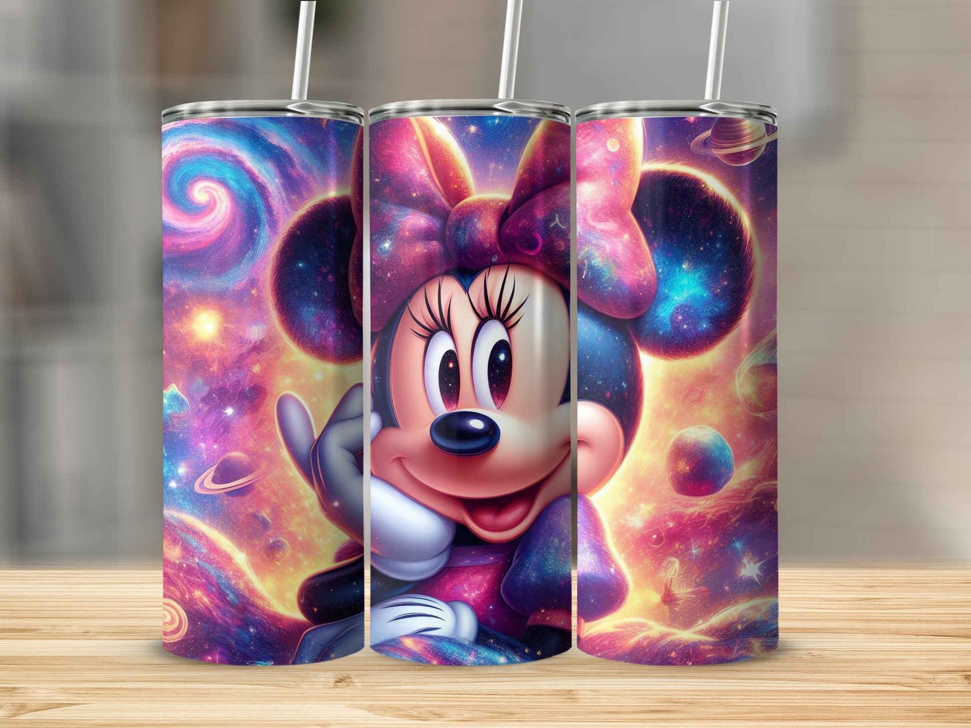 Galaxy Space Adventure Minnie Mouse Drinkware