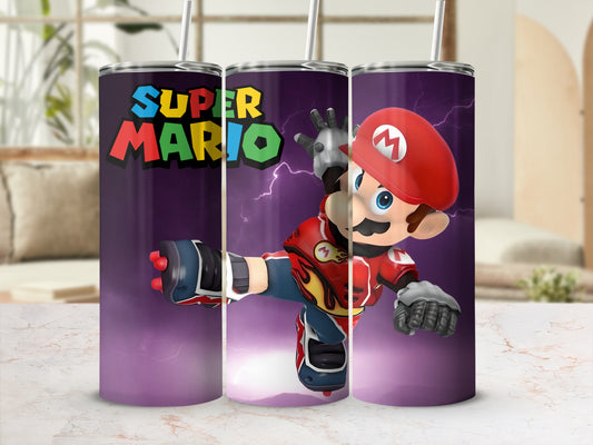 Super Mario Character Design Vacuum Insulated Tumbler