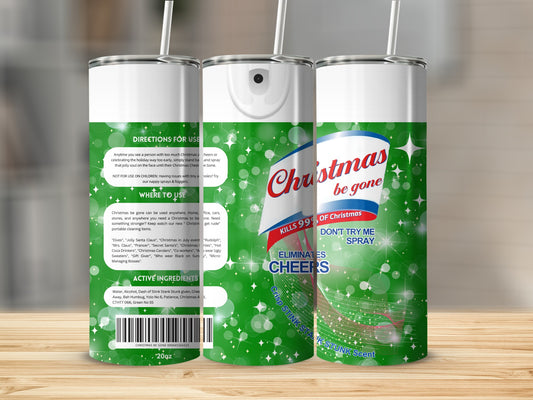 Christmas Be Gone Spray Eliminates Overbearing Festivity