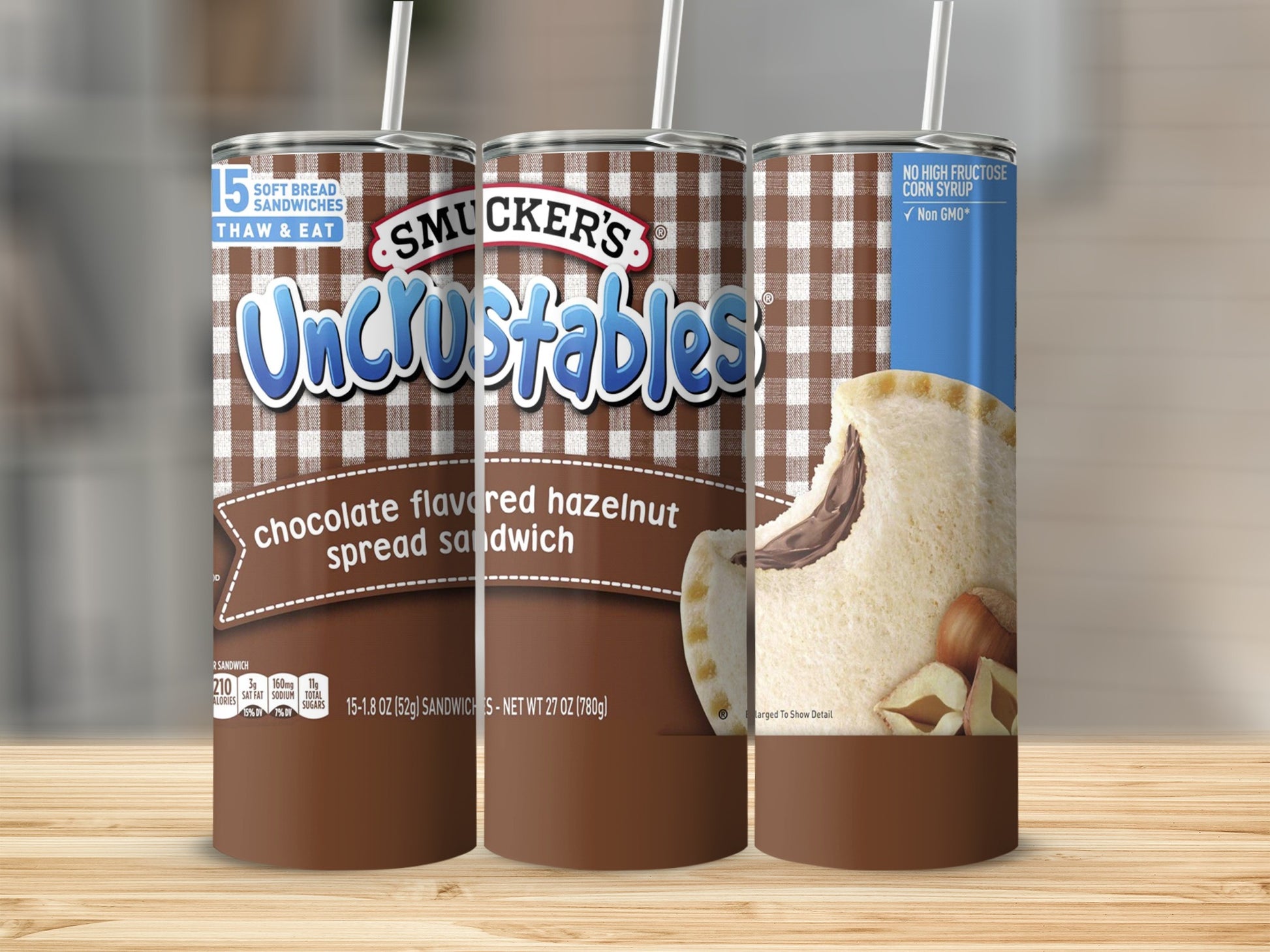 Smuckers Uncrustables Chocolate Flavored Hazelnut Spread Sandwich product type