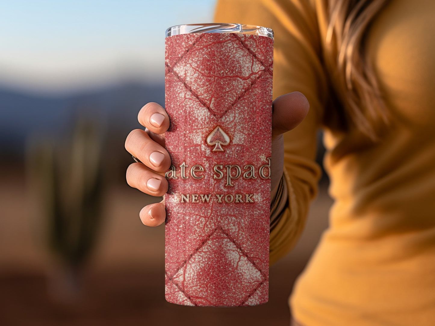 Inspired By Fabulous Kate Spade New York Diamond Patterned Design Tumblers