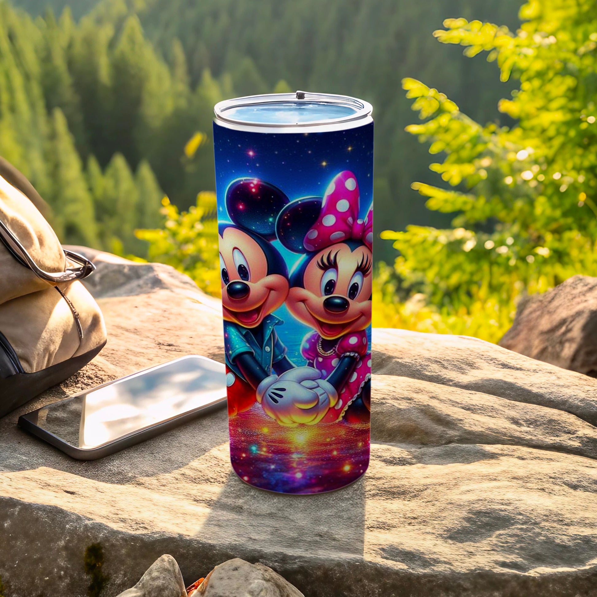 Mickey and Minnie Mouse Cosmic Adventure Tumbler