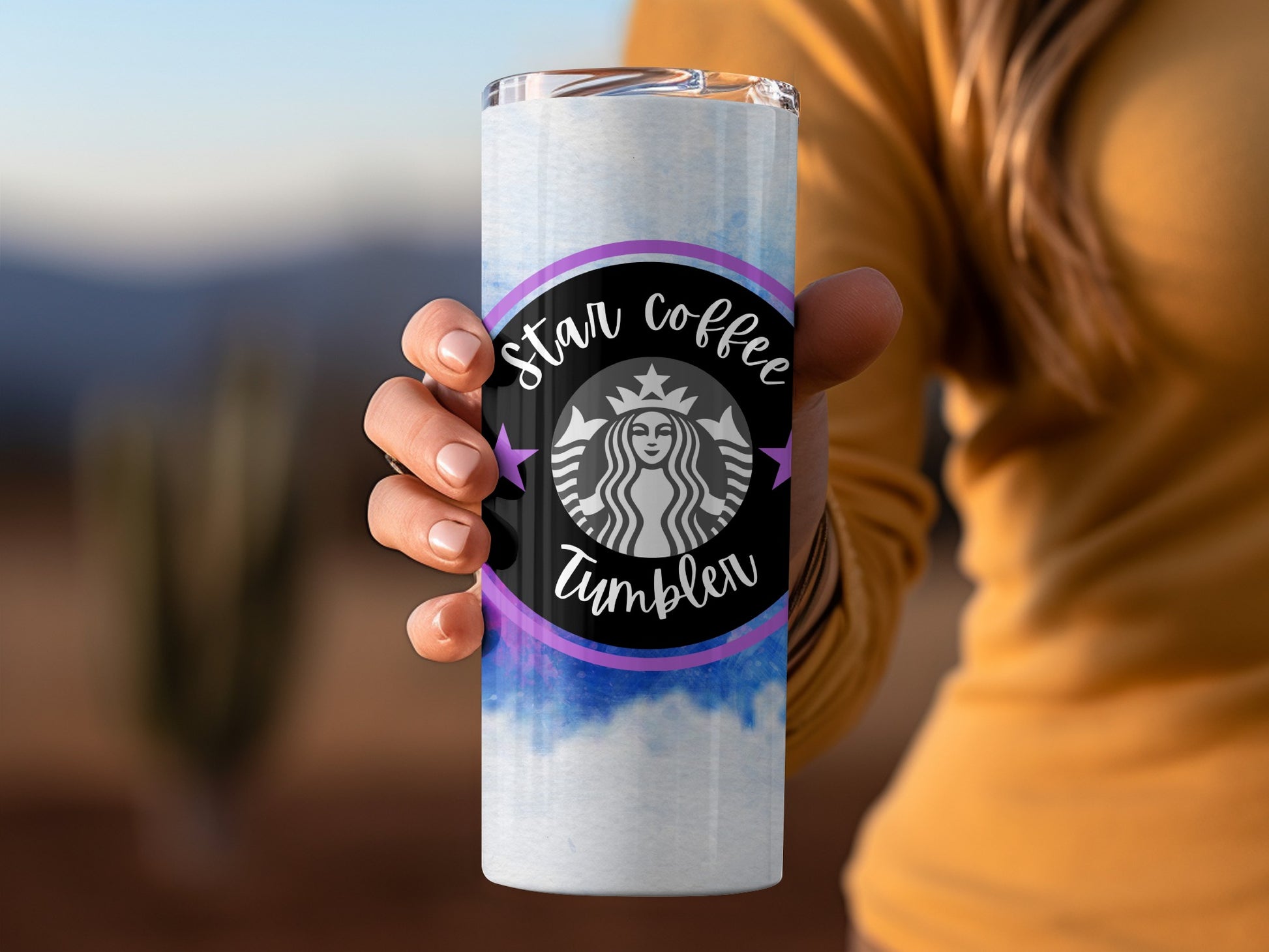 Star Coffee Tumbler Insulated Travel Cup