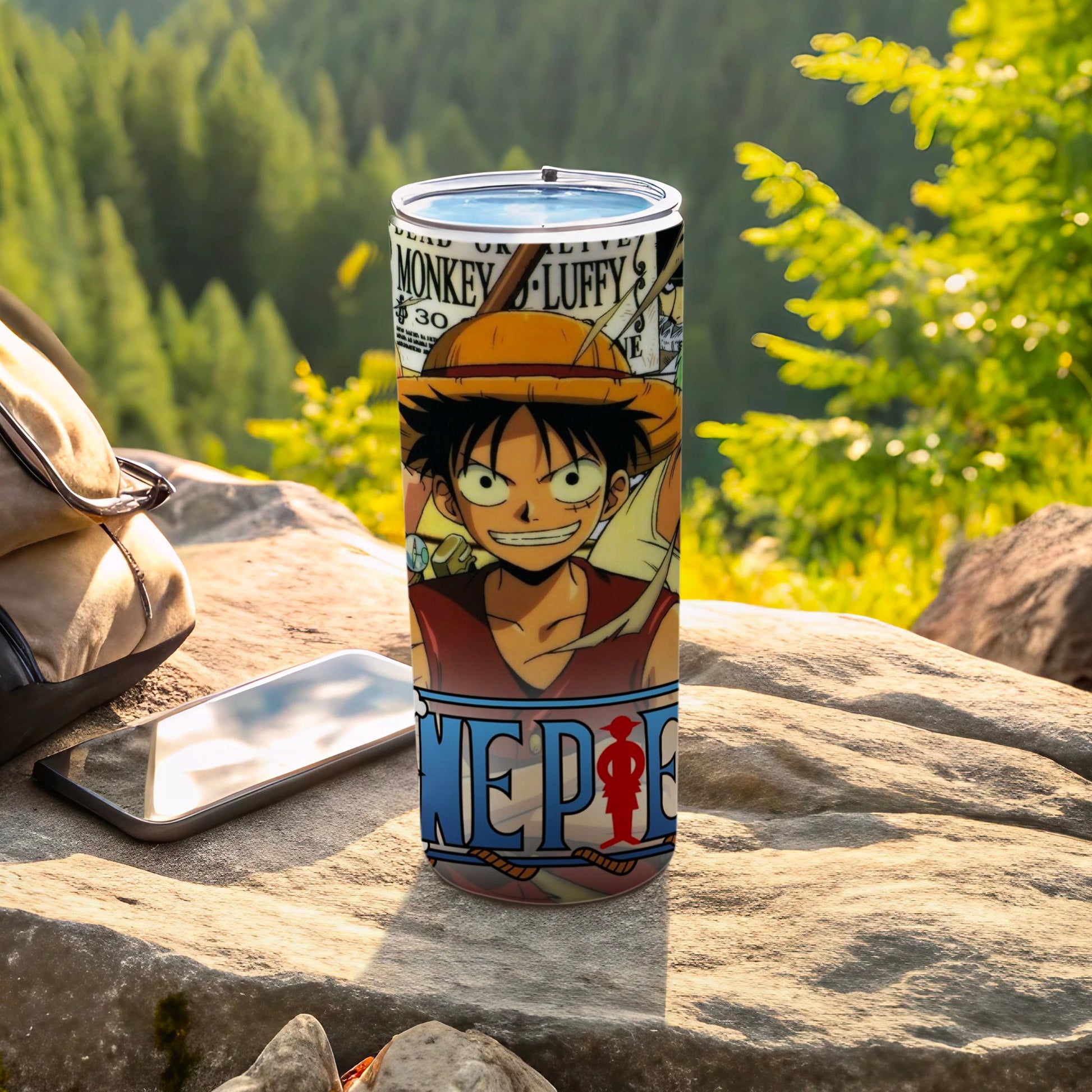 One Piece Luffy Stainless Steel Tumbler for Fans