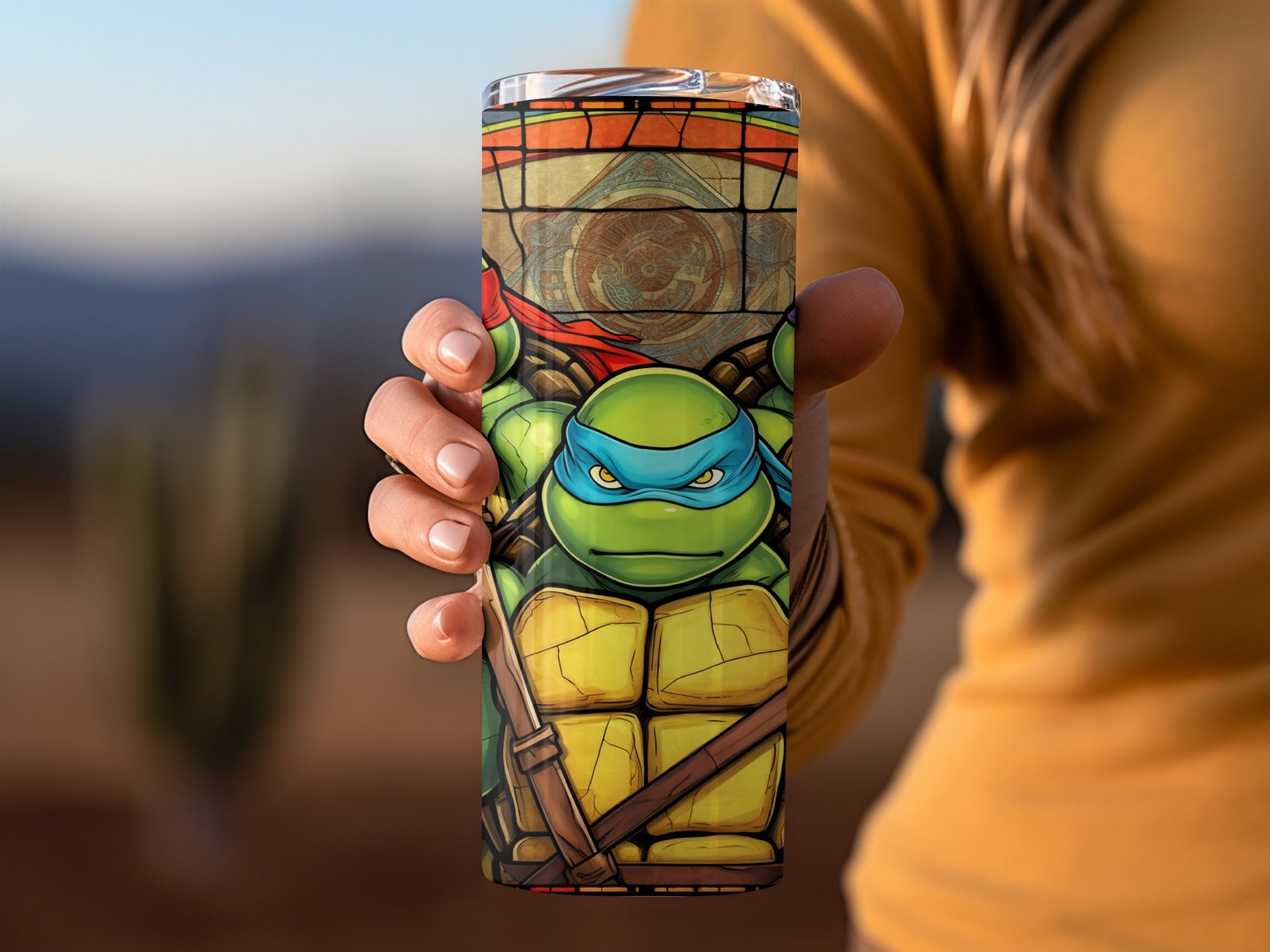 Vibrant Teenage Mutant Ninja Turtles Insulated Tumbler