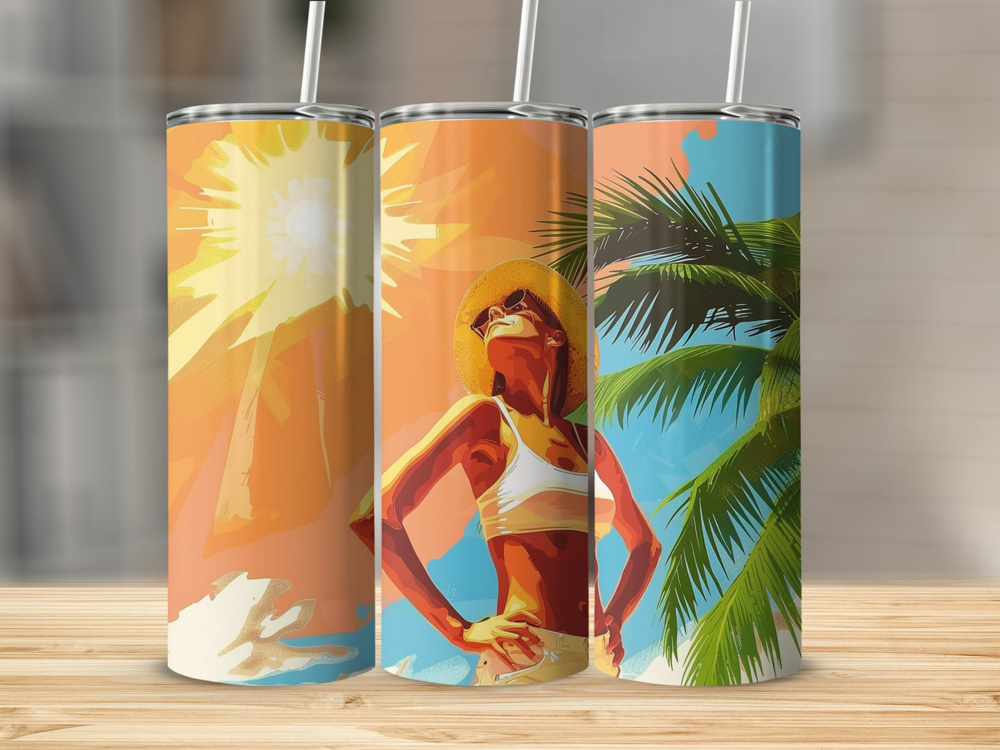 Summer Woman Sun Palm Tree Beach Vacation product type
Tumbler
SkinnyTumbler
SummerVibes
BeachLife
TropicalDesign
PalmTrees
SunnyDay
VacationMode
WomanIllustration
StrawHat
SunglassesGirl
TravelDrinkware
OutdoorAdventure
GiftIdea
VibrantColors
AestheticDrink
SummerGift
BeachLover
HorizonView
HolidaySpirit