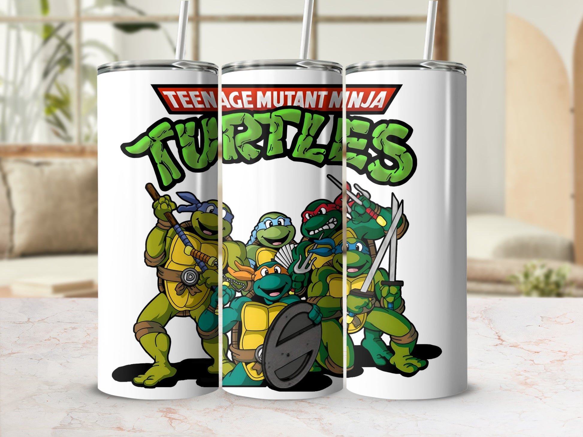 Teenage Mutant Ninja Turtles design tumbler product