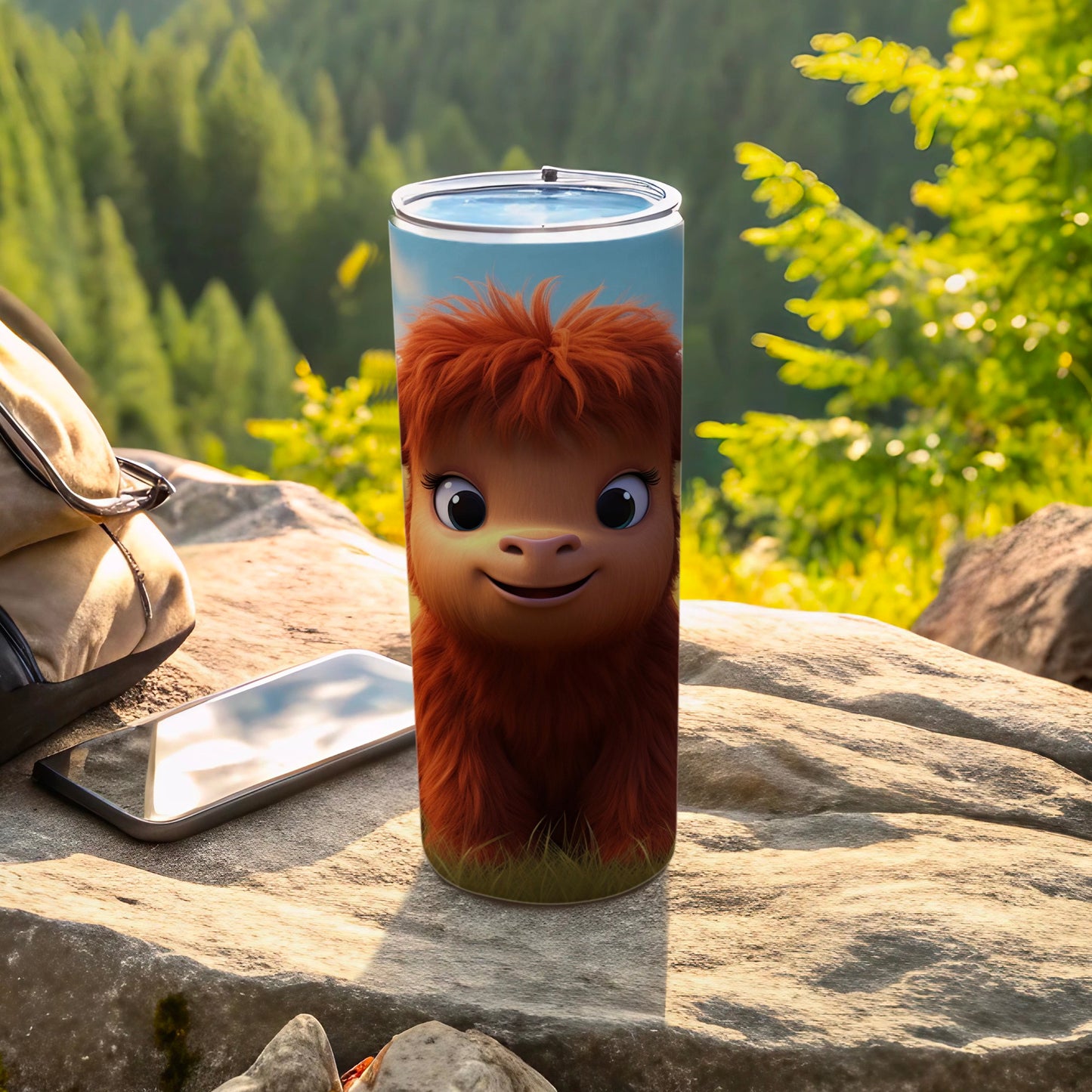 Cute Cartoon Animal design on Outdoor Tumbler Product