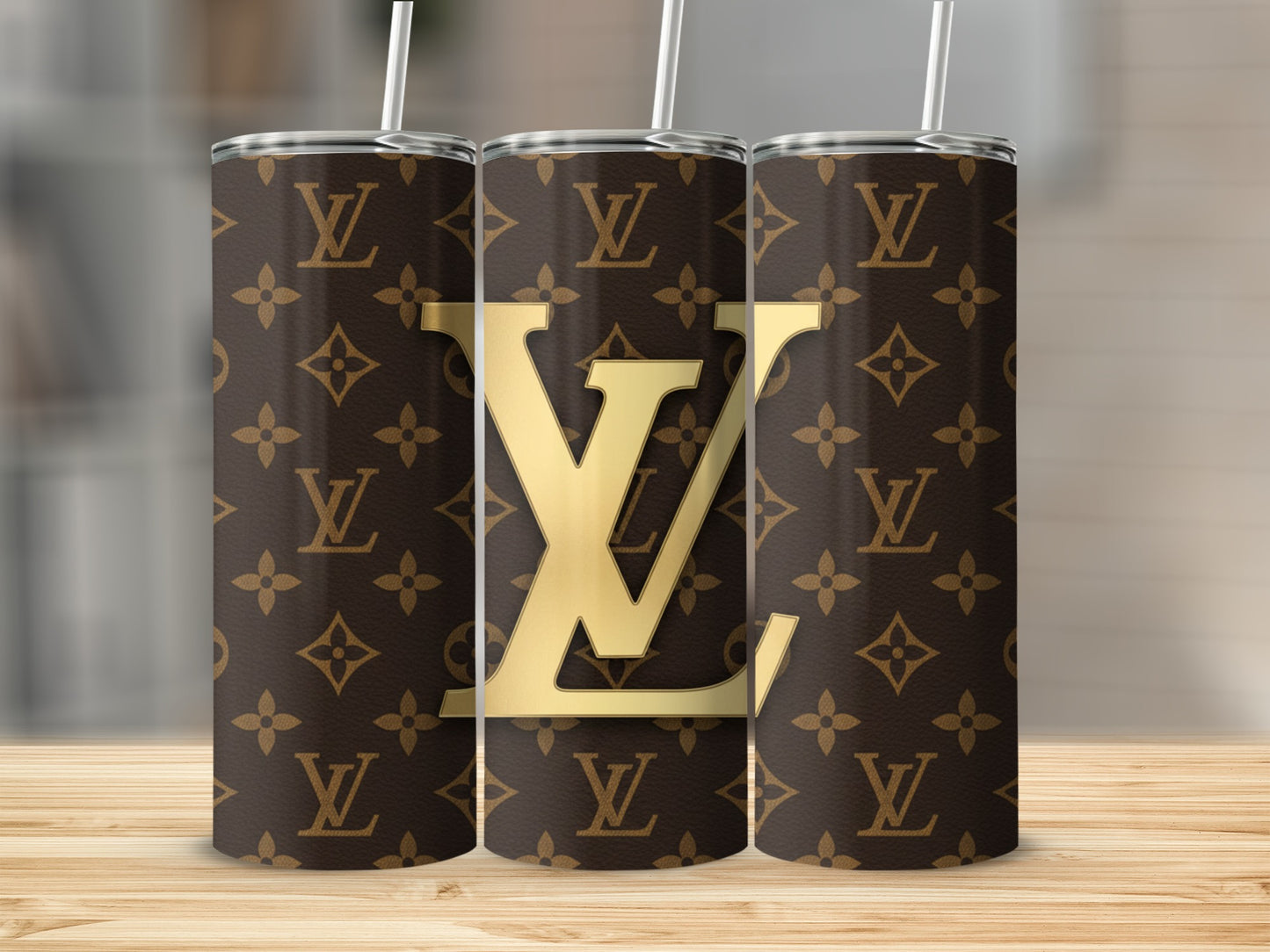 Stylish Luxury Designer Pattern Insulated Tumbler