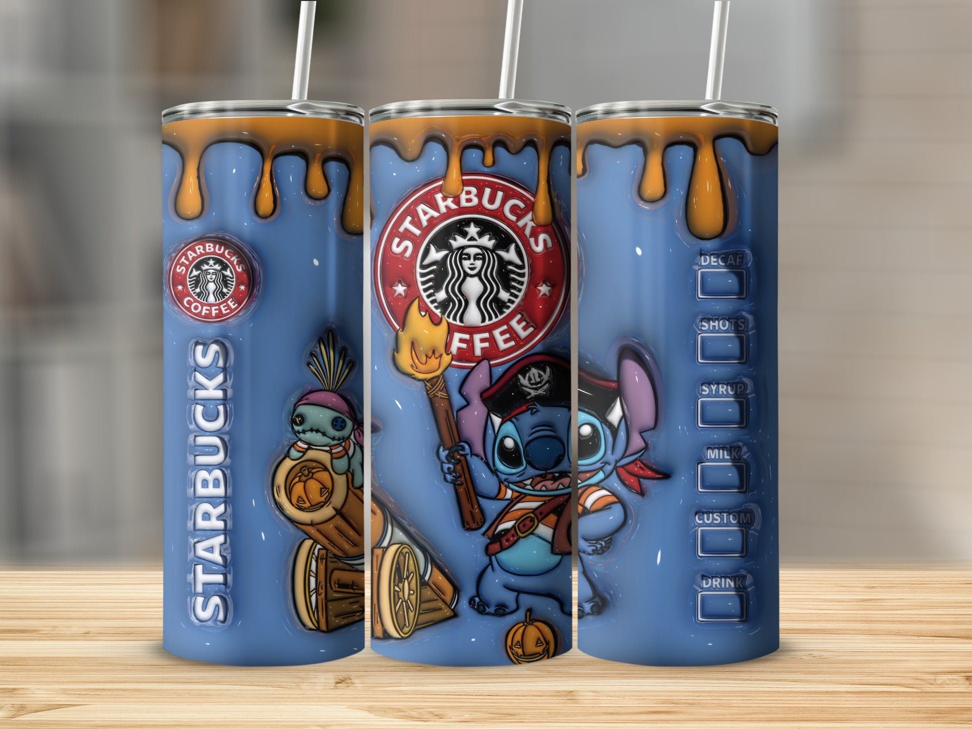 Stakbucks Coffee Design Fandom Inspired Tumbler